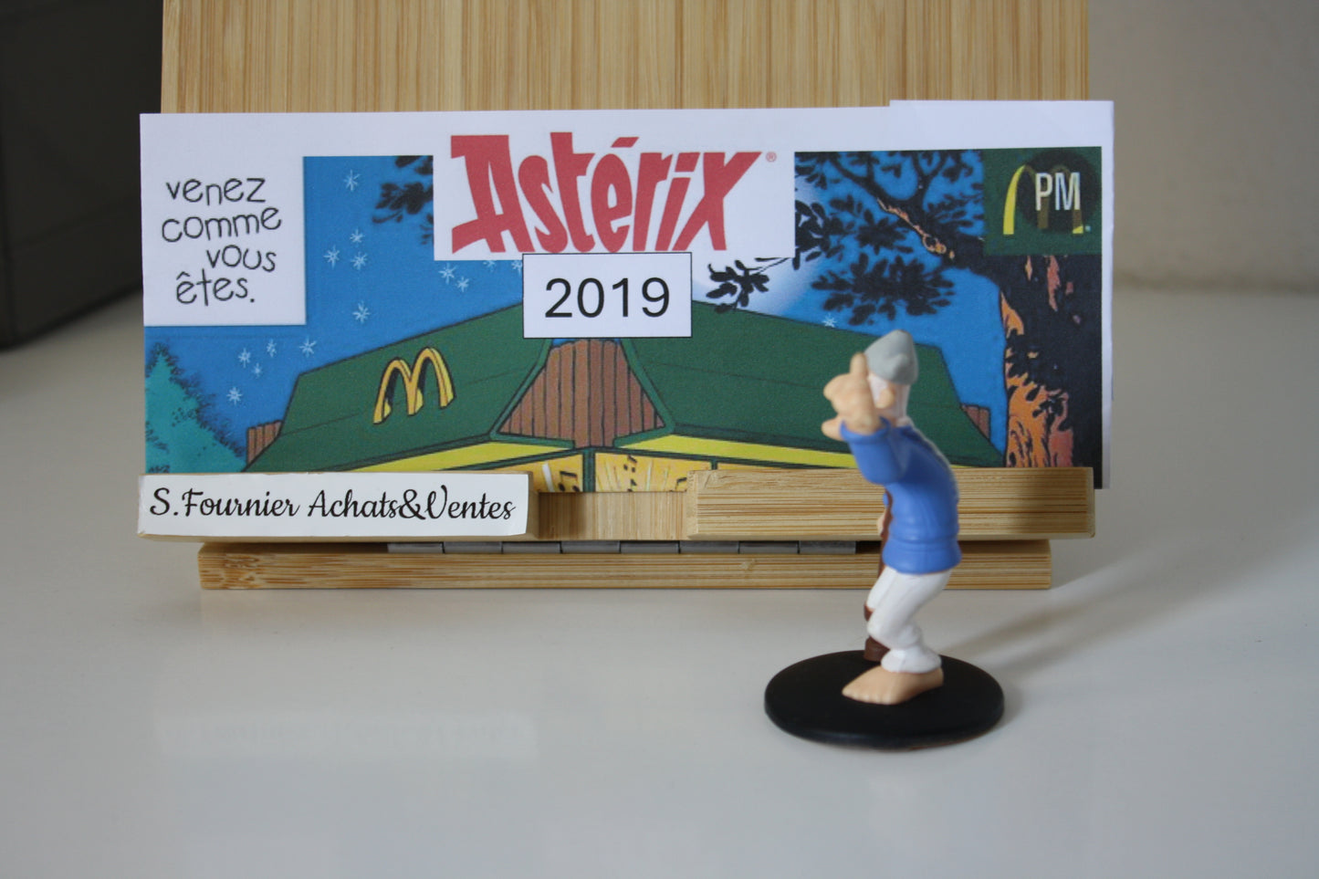 Figurine Triple patte – Astérix - Mac Donald – 60 ans – Objet dérivé – 2019