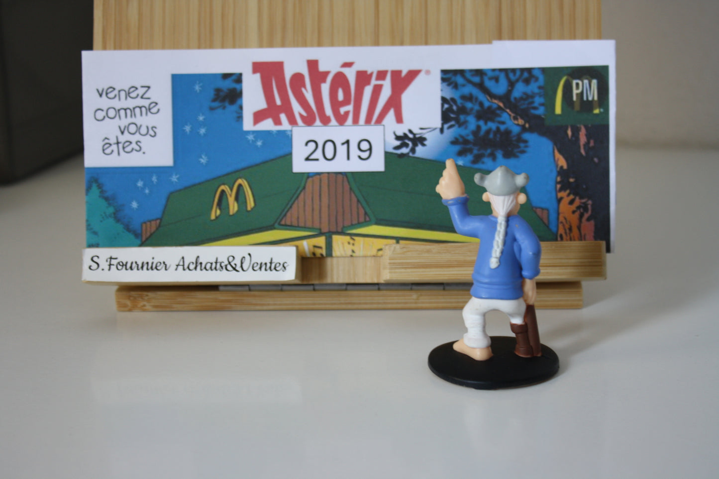 Figurine Triple patte – Astérix - Mac Donald – 60 ans – Objet dérivé – 2019