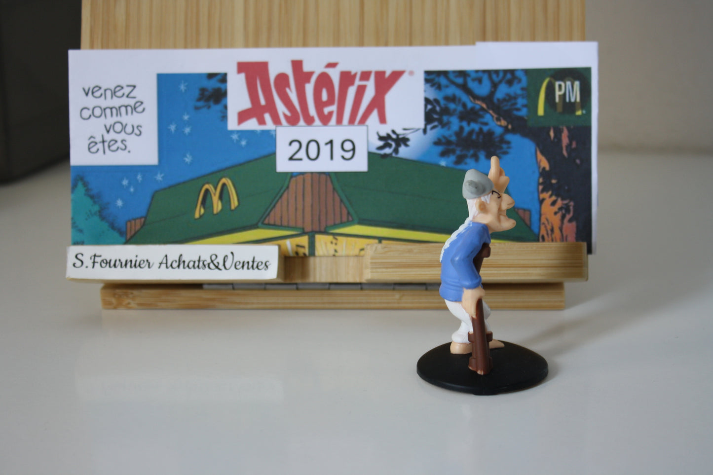 Figurine Triple patte – Astérix - Mac Donald – 60 ans – Objet dérivé – 2019