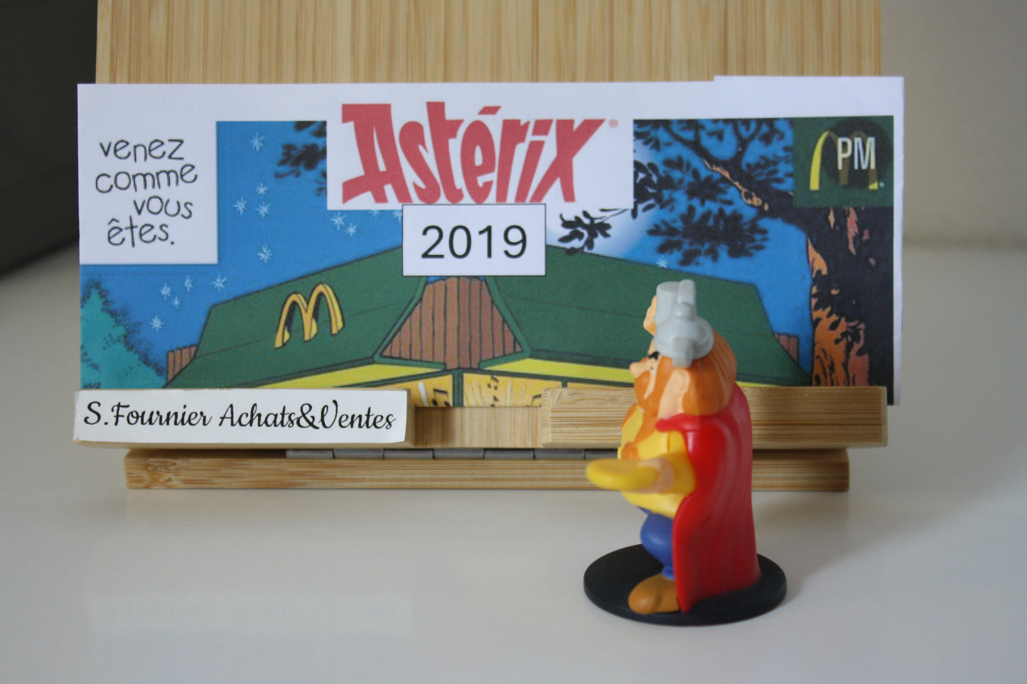 Figurine Zebigboss – Astérix - Mac Donald – 60 ans – Objet dérivé – 2019