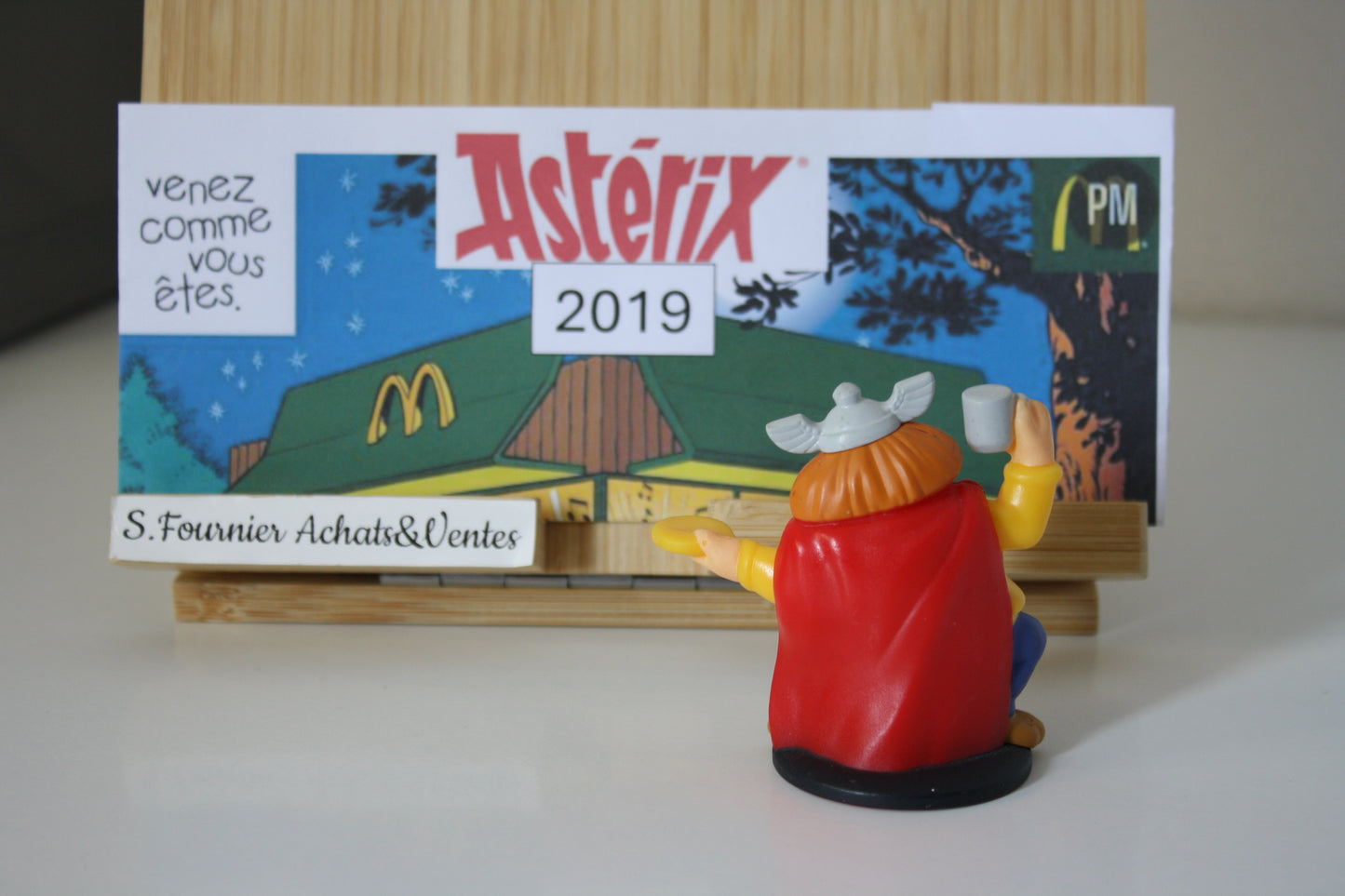 Figurine Zebigboss – Astérix - Mac Donald – 60 ans – Objet dérivé – 2019