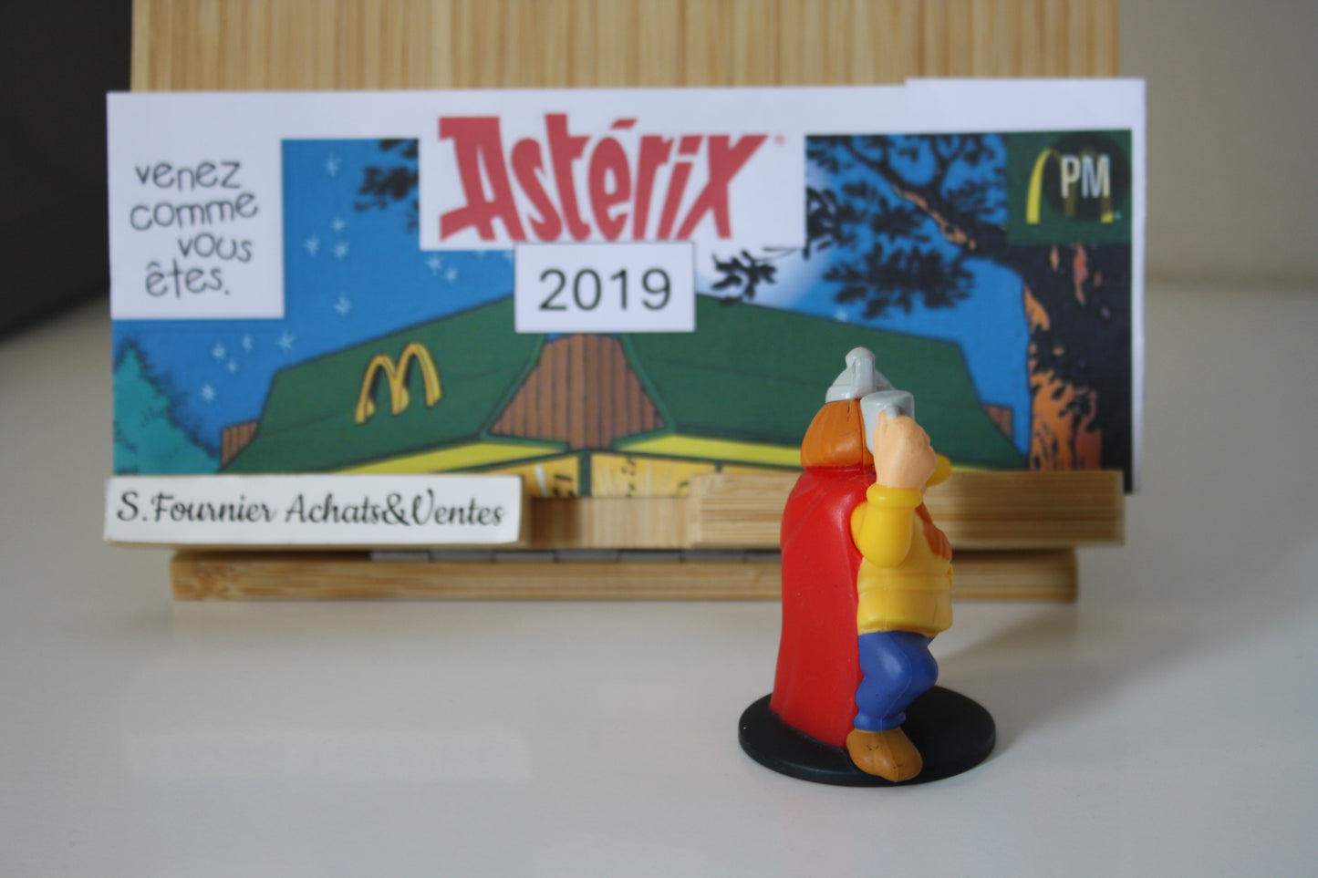 Figurine Zebigboss – Astérix - Mac Donald – 60 ans – Objet dérivé – 2019