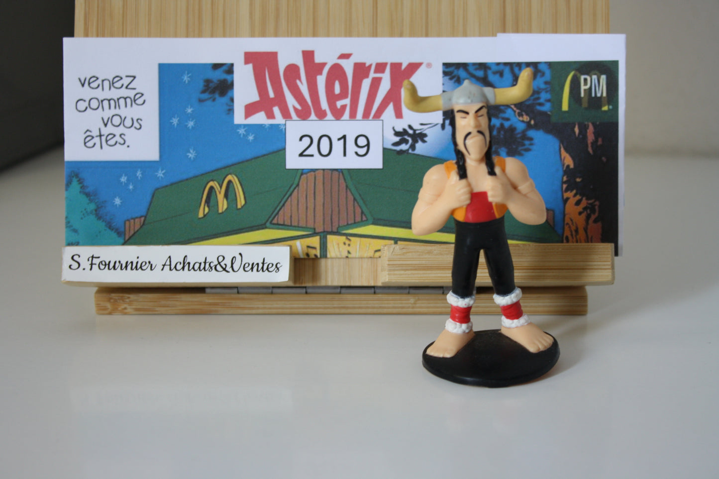 Figurine Soupalognon y crouton – Astérix - Mac Donald – 60 ans – Objet dérivé – 2019