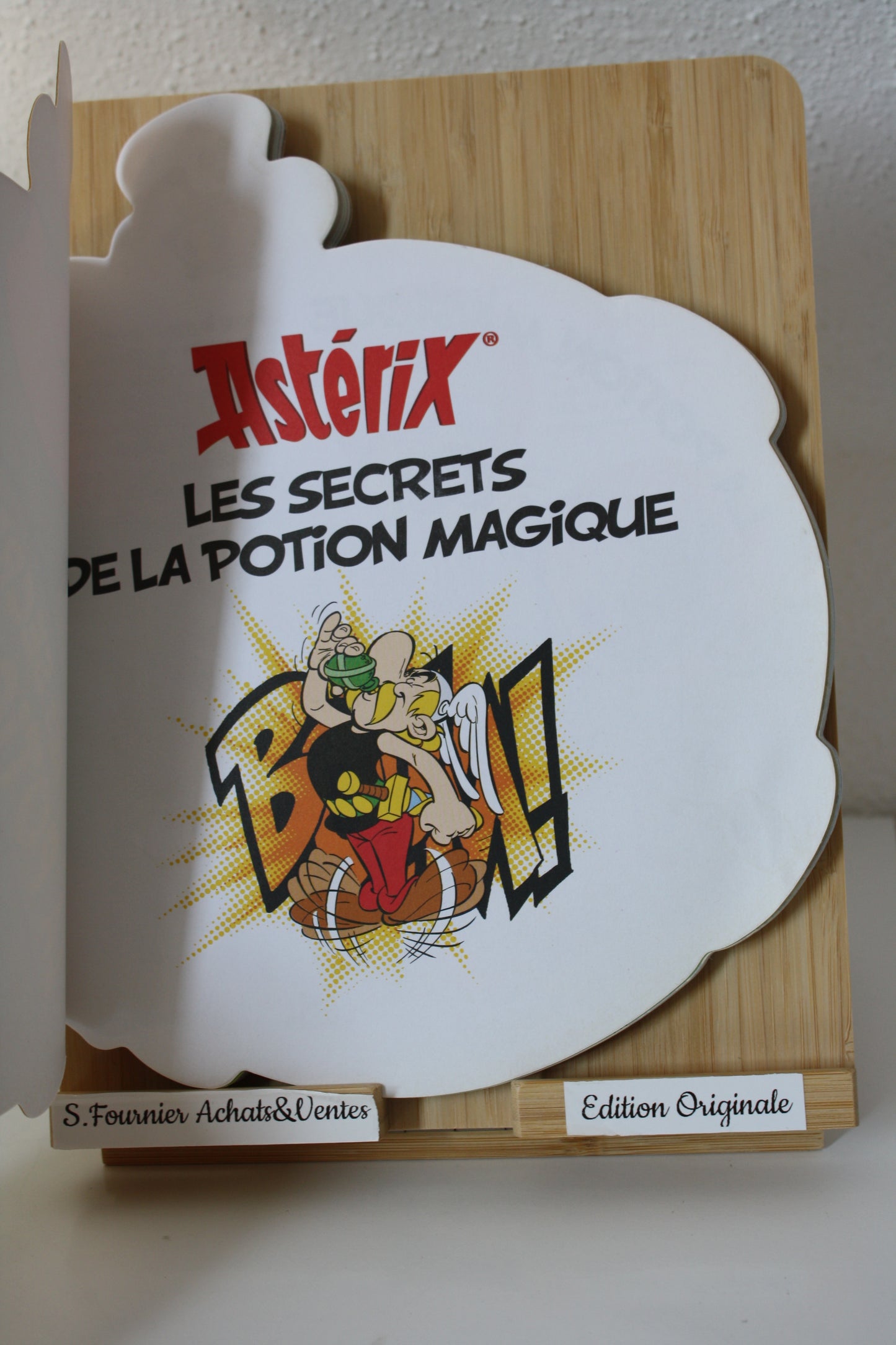 Les secrets de la potion magique – Astérix – Hachette -Les édition Albert René – Edition publicitaire – 2018