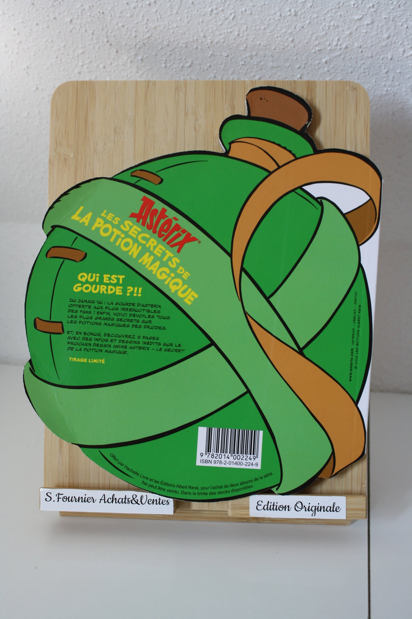 Les secrets de la potion magique – Astérix – Hachette -Les éditions Albert René – EO – 2018