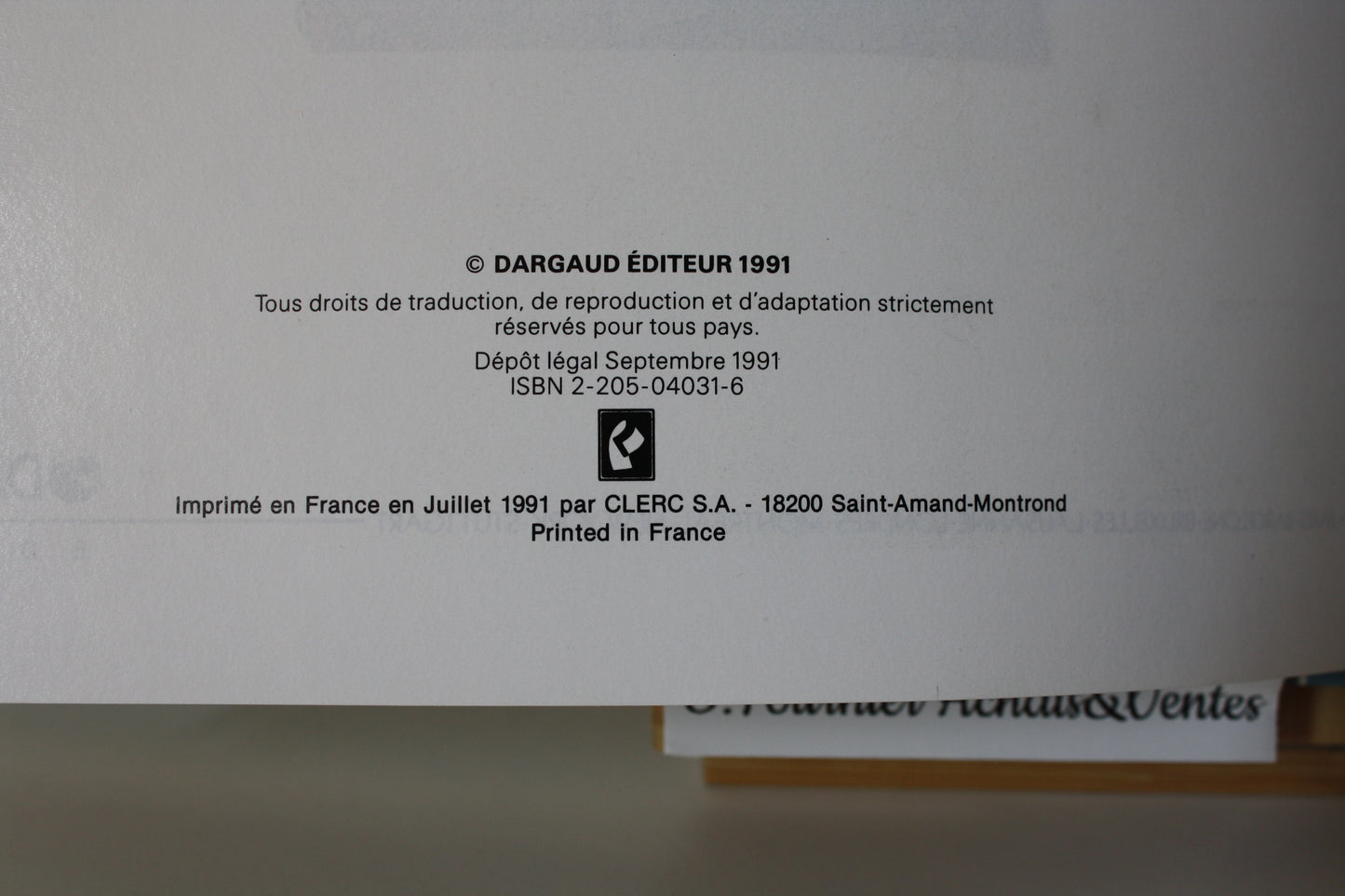 L’homme Mort – Trent – Léo Rodolphe - Dargaud – EO – 1991