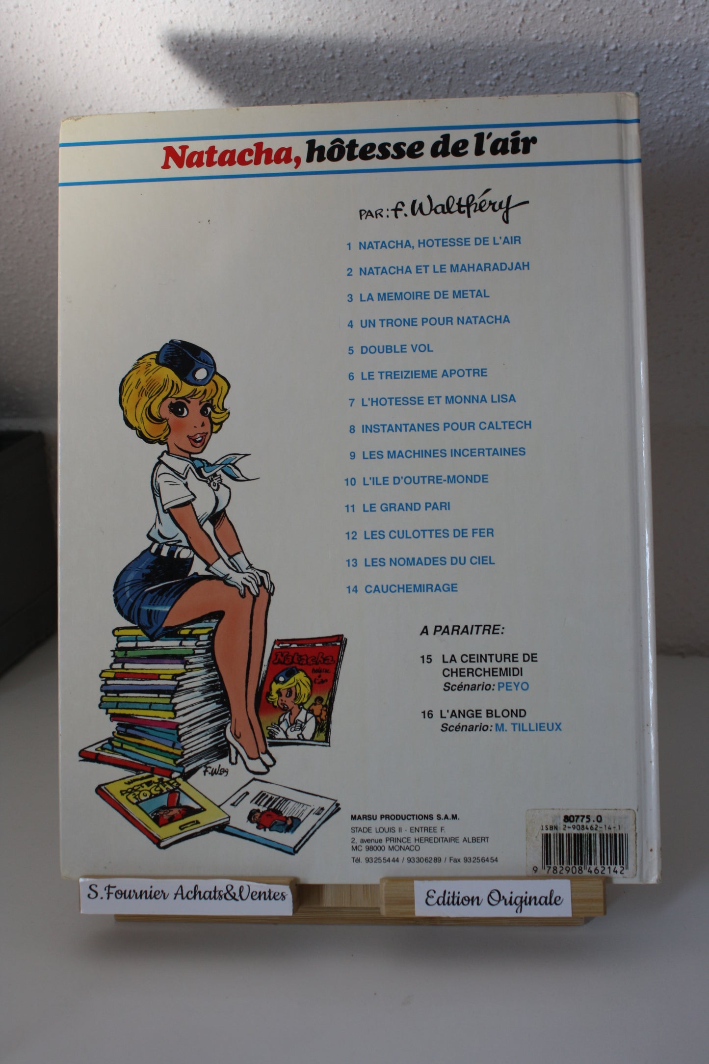 Cauchemirage – Natacha – Walthéry Mittéï Mythic – Marsu Production – EO – 1989