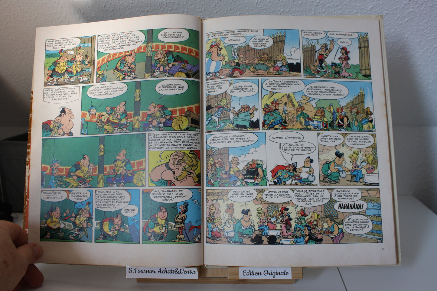 Astérix en Corse – Astérix – Goscinny Uderzo - Dargaud Editeur – EO – 1973