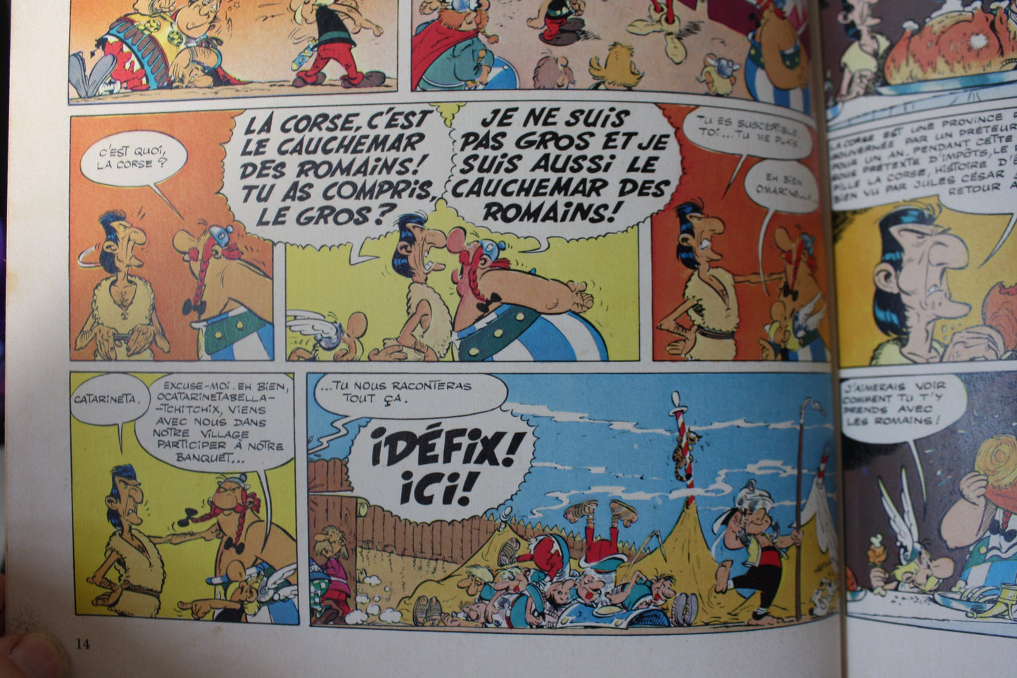 Astérix en Corse – Astérix – Goscinny Uderzo - Dargaud Editeur – EO – 1973