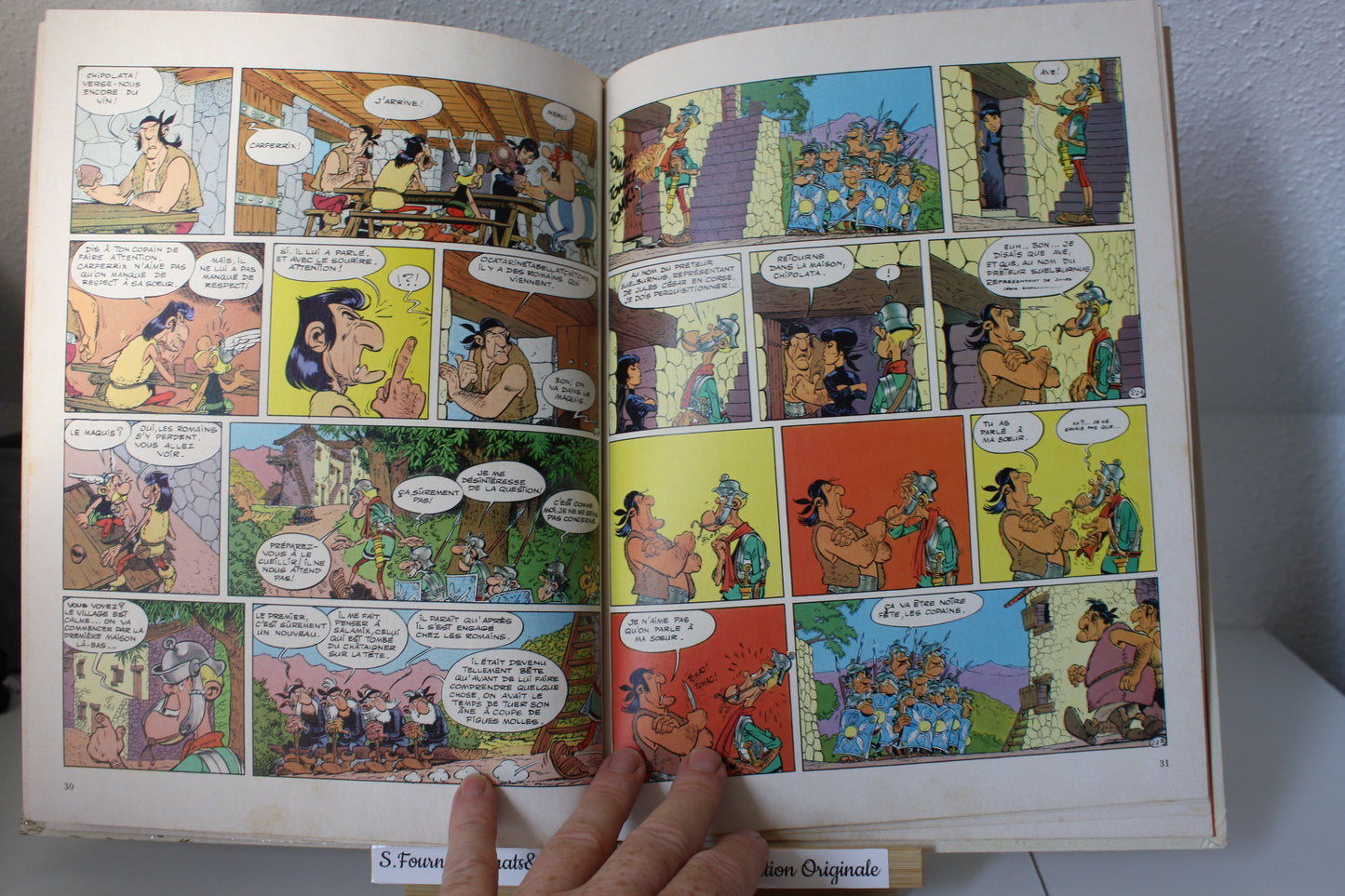 Astérix en Corse – Astérix – Goscinny Uderzo - Dargaud Editeur – EO – 1973