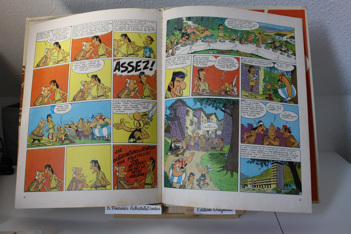 Astérix en Corse – Astérix – Goscinny Uderzo - Dargaud Editeur – EO – 1973