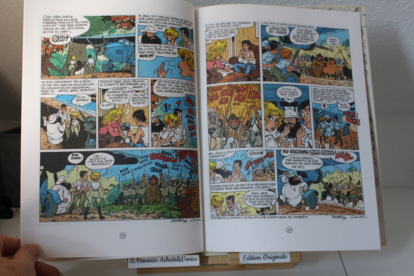 Les culottes de fer – Natacha – Walthéry Laudec Mitteï – Dupuis –EO – 1986