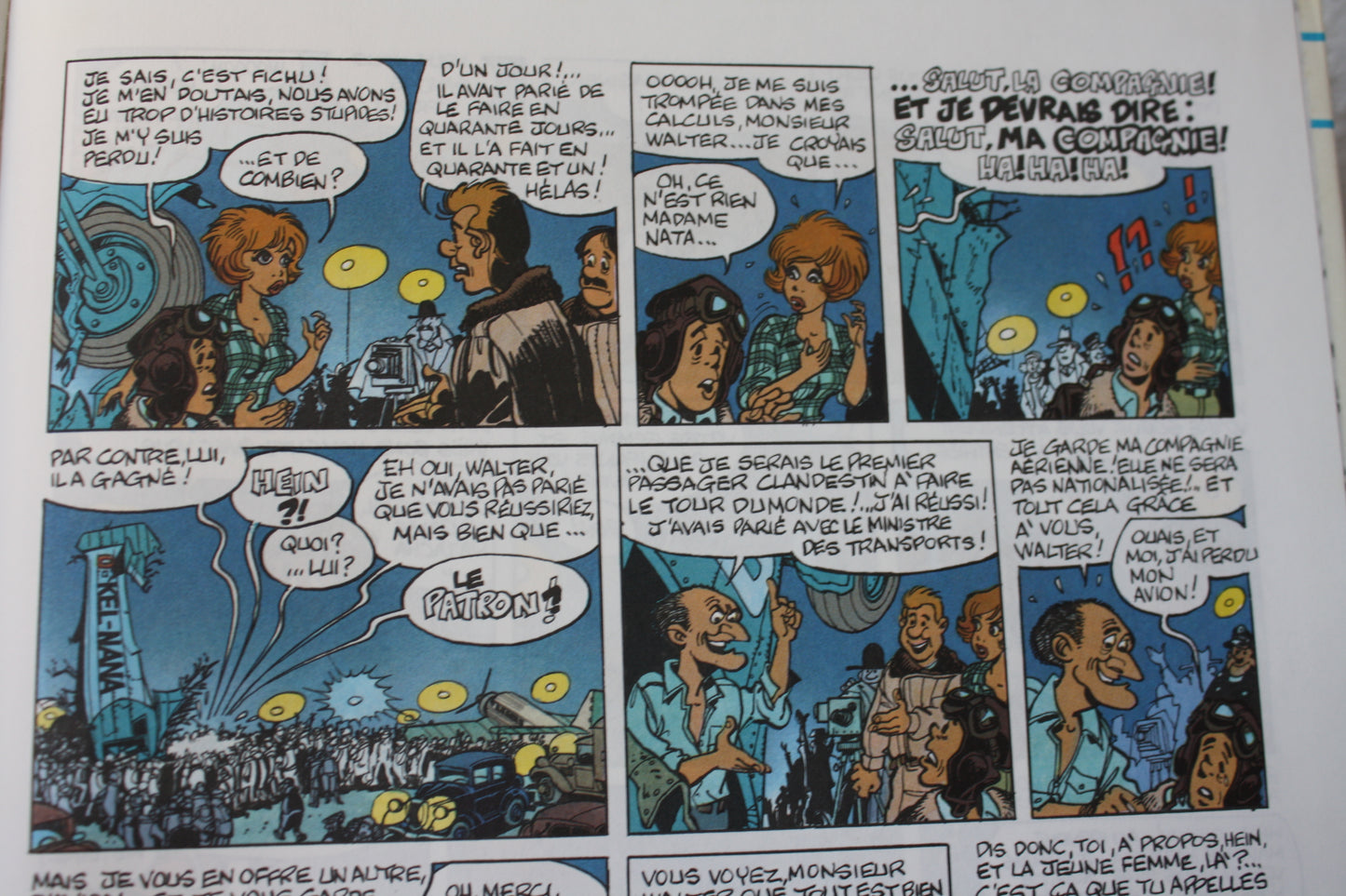 Les culottes de fer – Natacha – Walthéry Laudec Mitteï – Dupuis –EO – 1986