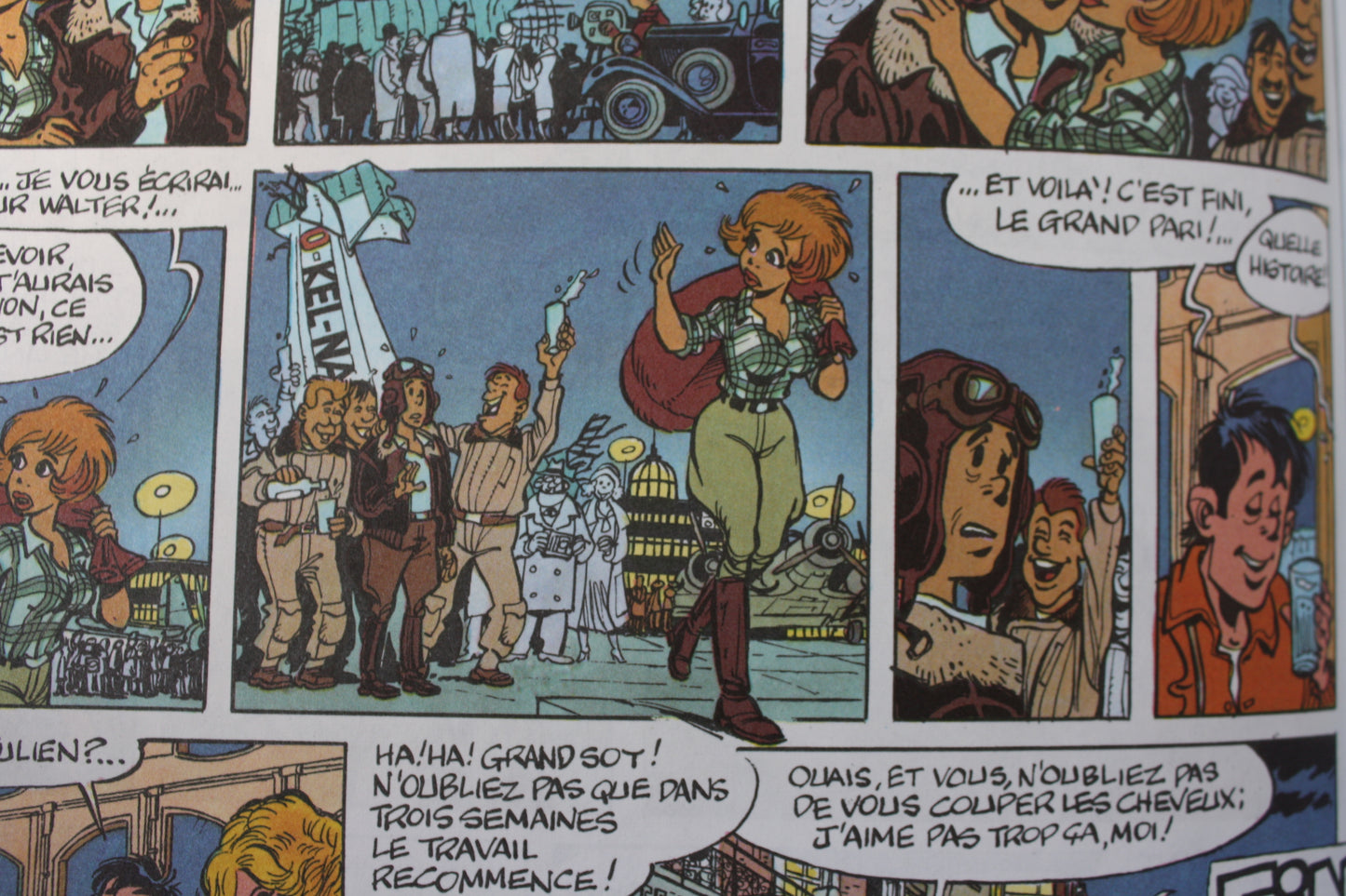 Les culottes de fer – Natacha – Walthéry Laudec Mitteï – Dupuis –EO – 1986