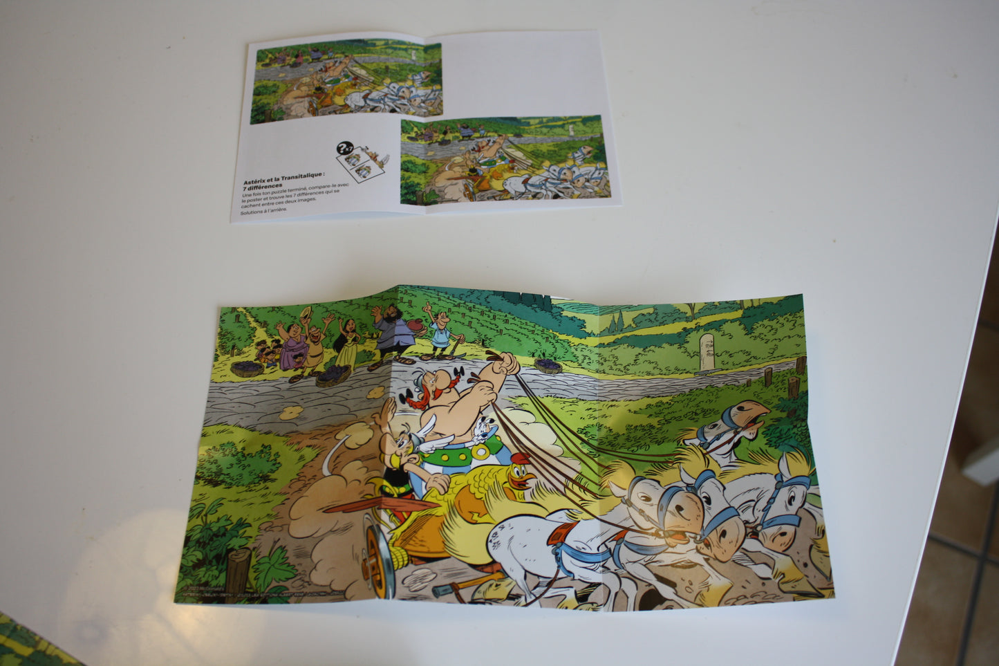 Mini Puzzle n°8 – Astérix – Les éditons Albert René – Mac Donald – Objet dérivés – 2023