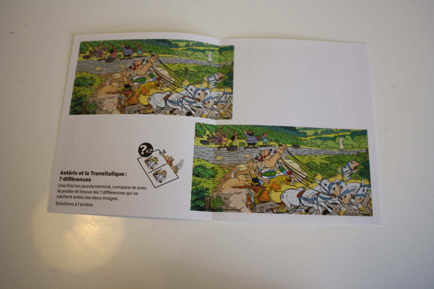 Mini Puzzle n°8 – Astérix – Les éditons Albert René – Mac Donald – Objet dérivés – 2023