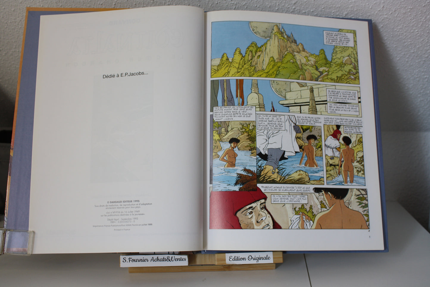 Le cœur charbon – Editnalta – Convard – Dargaud – EO – 1995