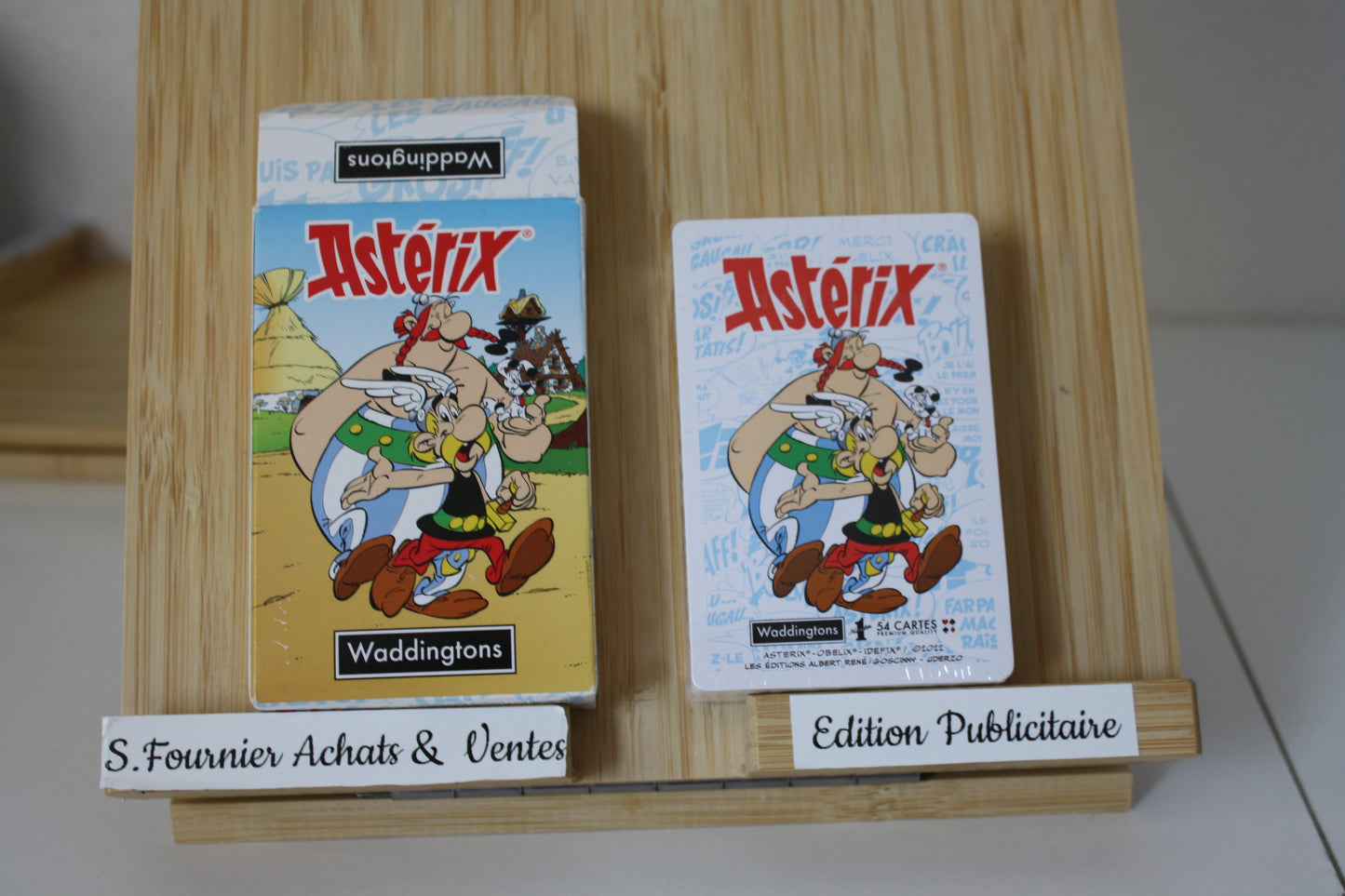 Jeux de 54 cartes – Astérix – Edition Albert René – Waddingtons – Objet dérivé – 2022