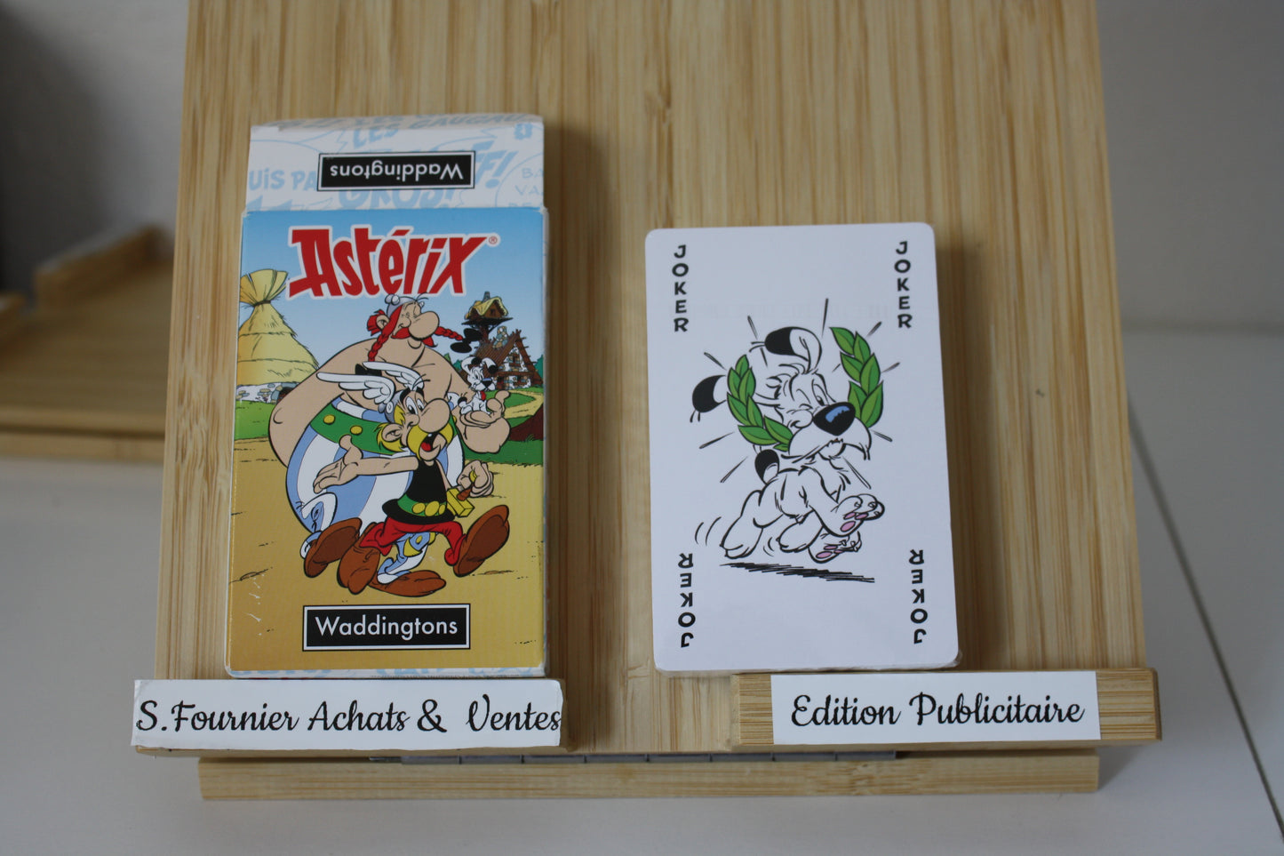 Jeux de 54 cartes – Astérix – Edition Albert René – Waddingtons – Objet dérivé – 2022