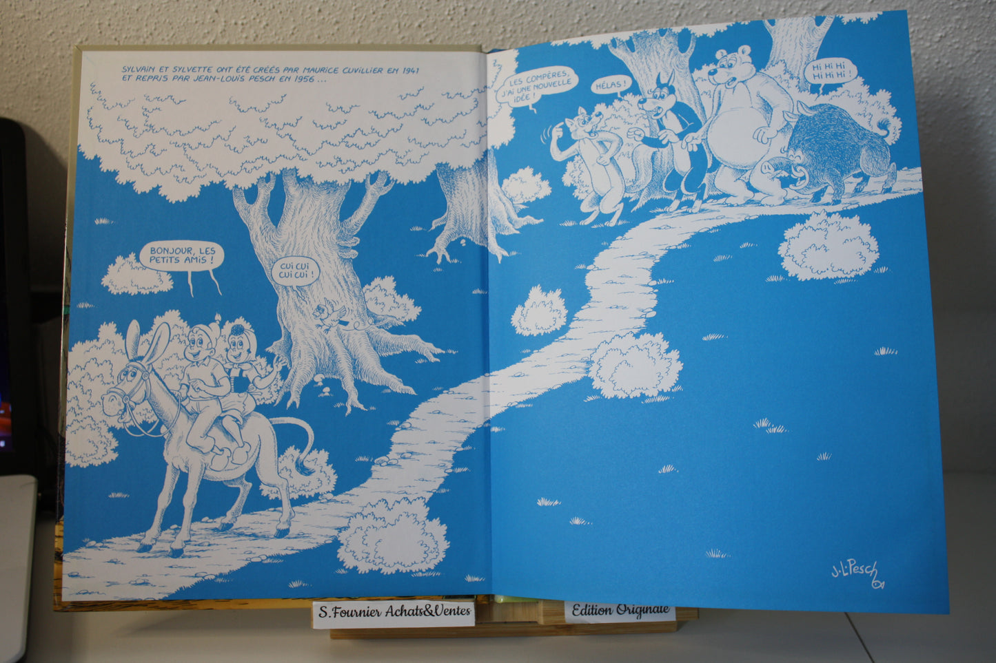 Moissons de Gags – Sylvain et Sylvette – Belom Pesch – Dargaud – EO – 2009