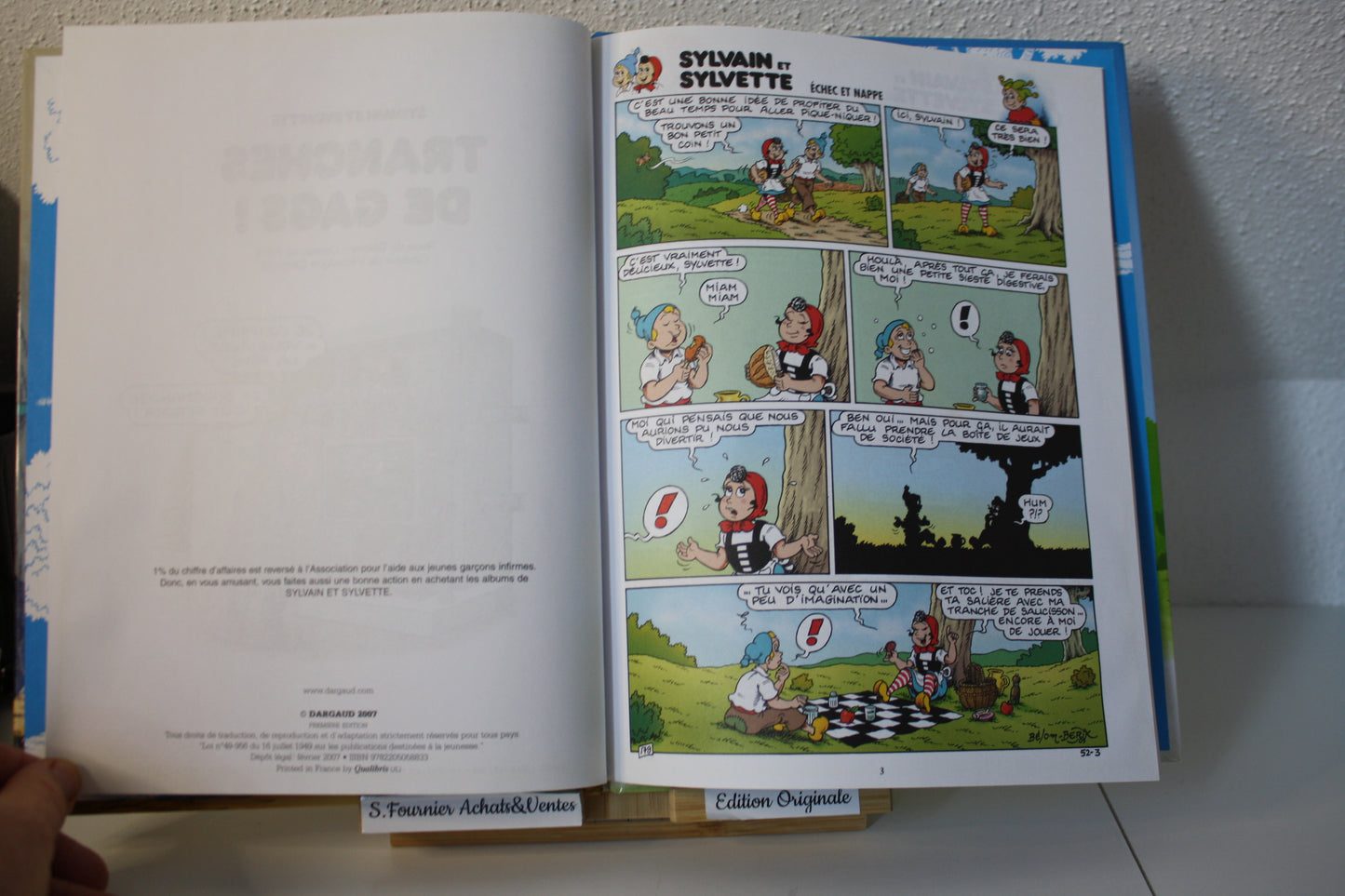 Moissons de Gags – Sylvain et Sylvette – Belom Pesch – Dargaud – EO – 2009