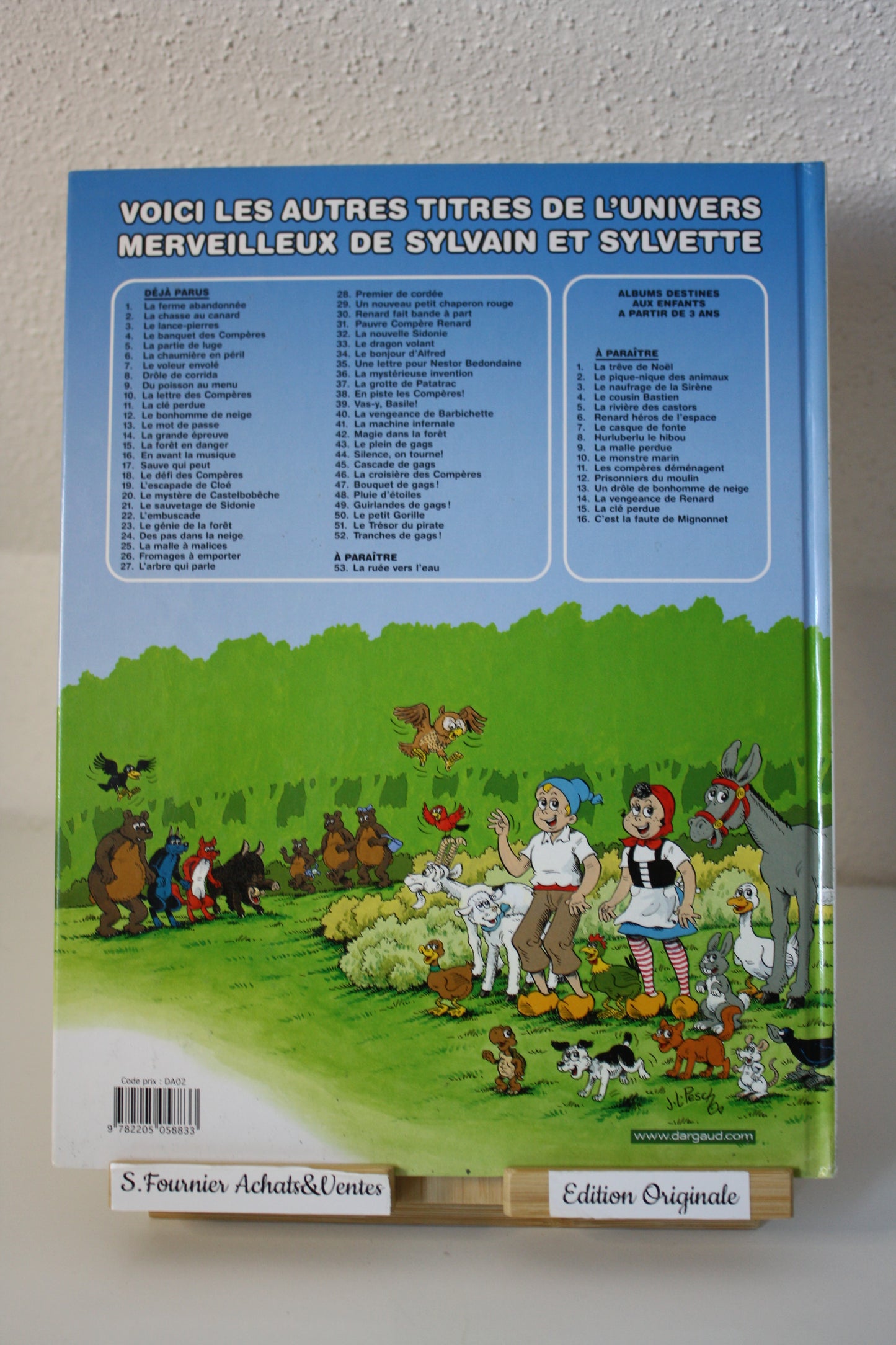Moissons de Gags – Sylvain et Sylvette – Belom Pesch – Dargaud – EO – 2009