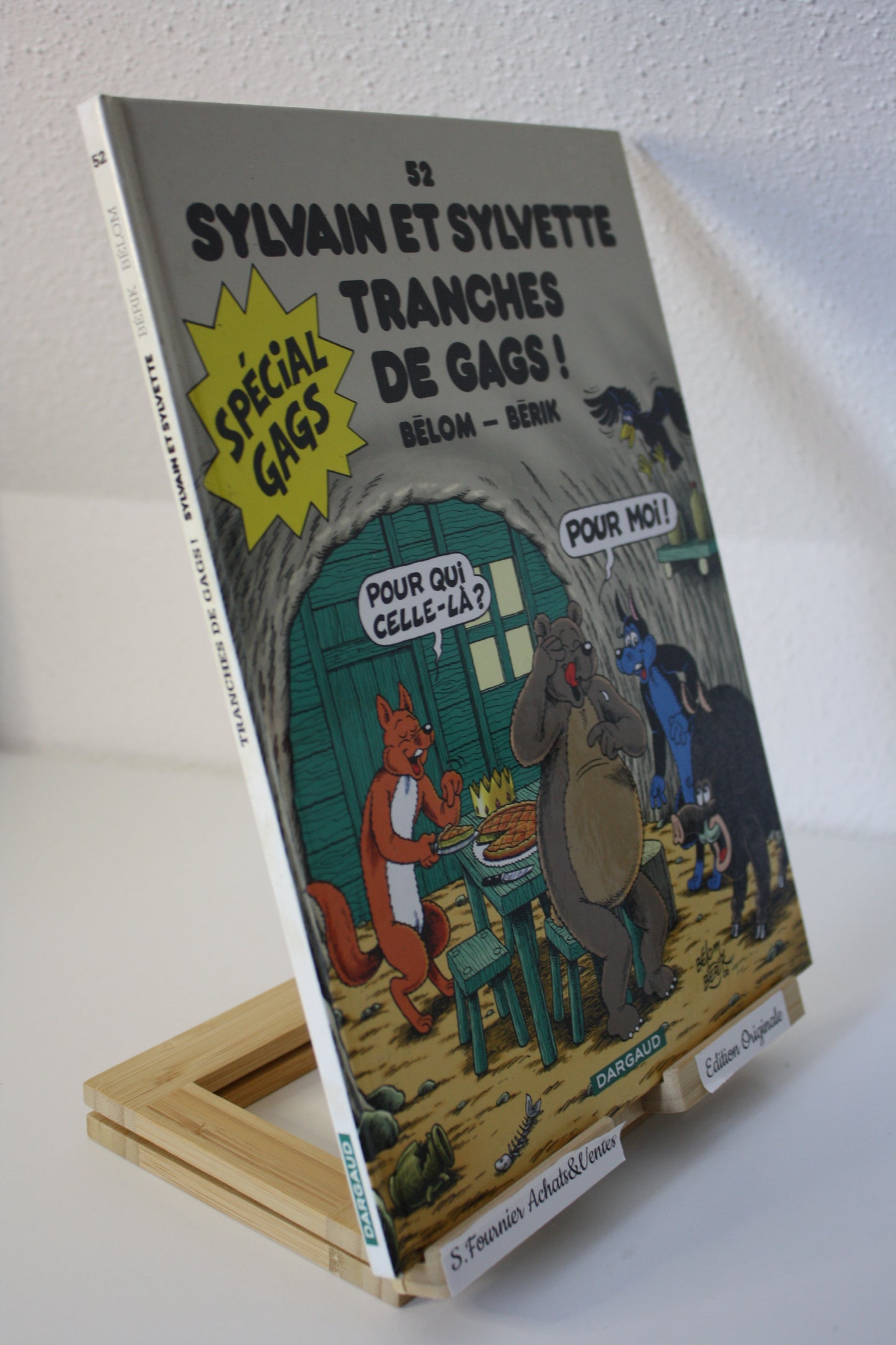 Moissons de Gags – Sylvain et Sylvette – Belom Pesch – Dargaud – EO – 2009