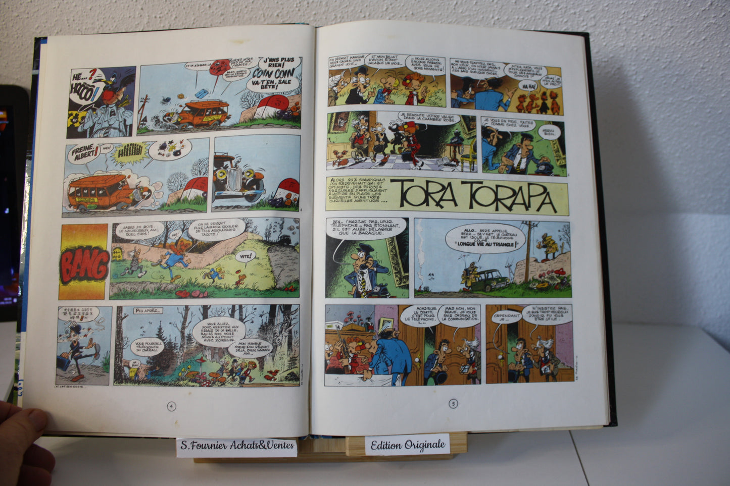 Tora Torapa – Spirou et Fantasio – Fournier – Dupuis – EO – 1973
