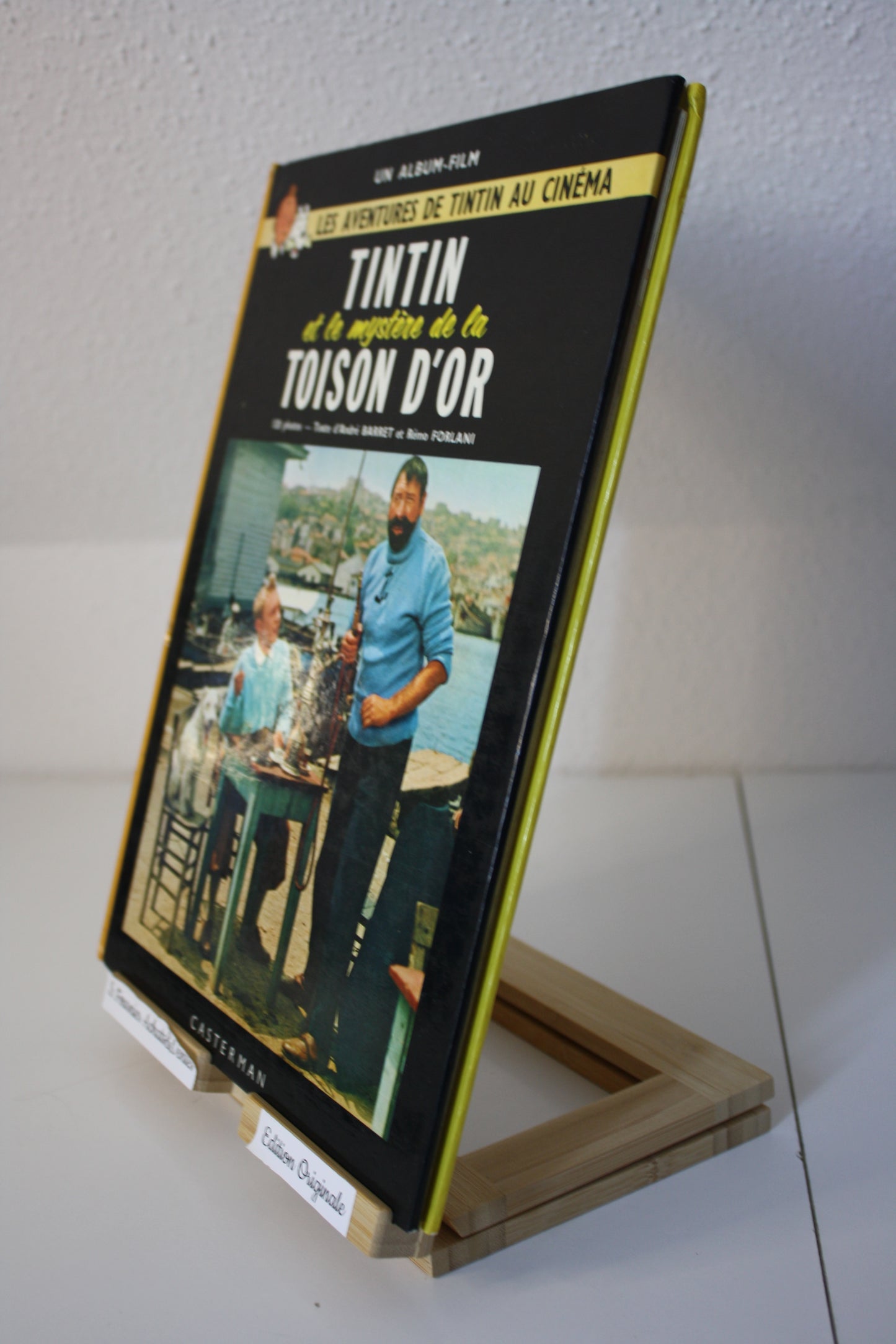 Le mystère de la toison d’or – Tintin au cinéma – Barret Forlani – Casterman – Réédition – 1979