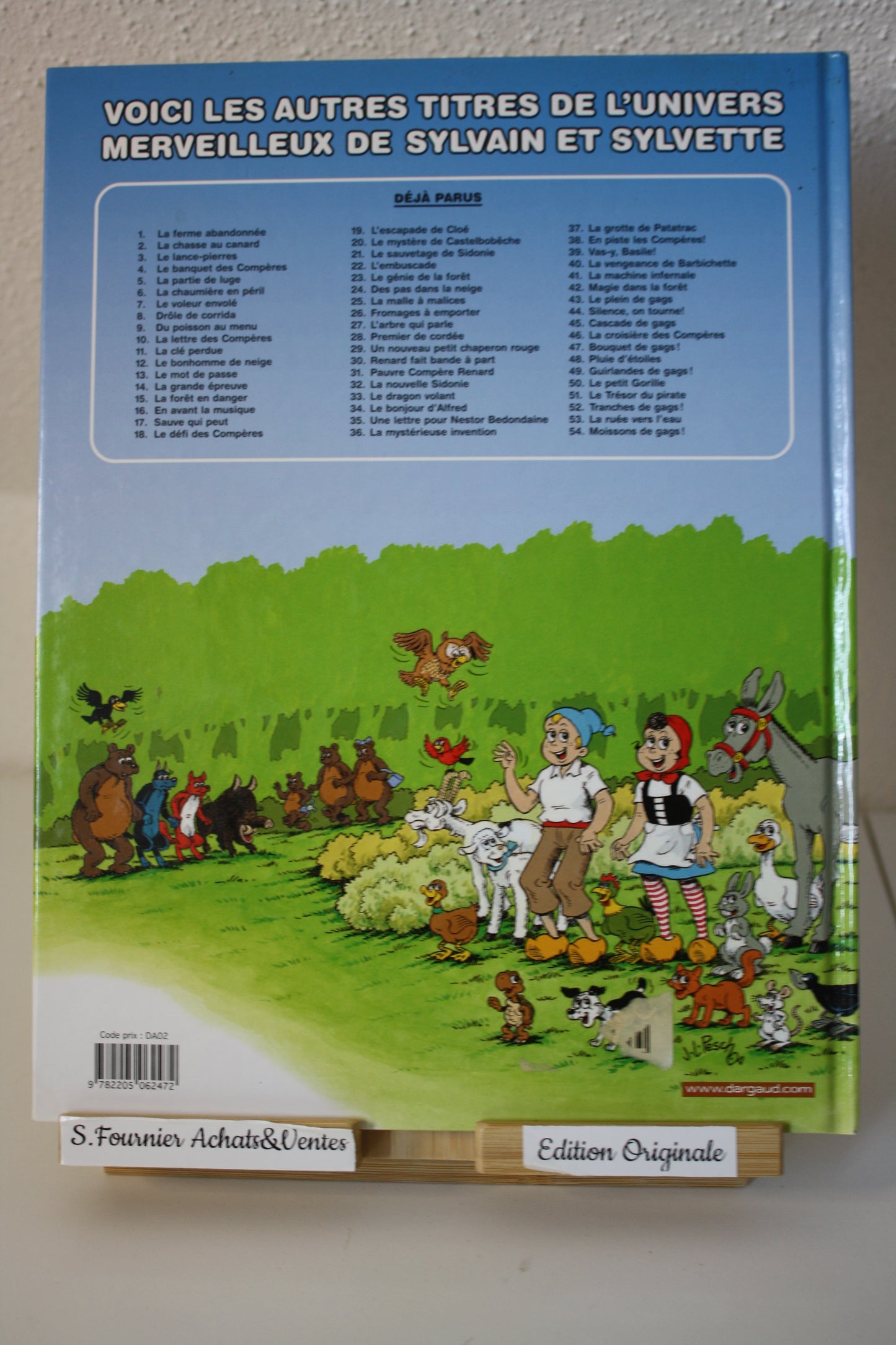 Tranches de Gags – Sylvain et Sylvette – Belom Bérik – Dargaud – EO – 2007