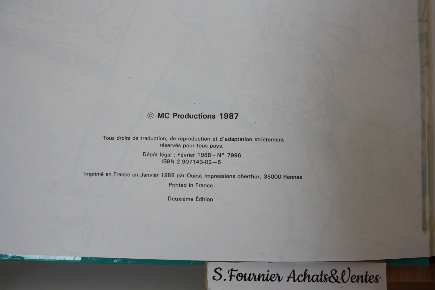 Parodies (par les auteurs) – Humour – Multiples – MC Productions - Réédition – 1988 - + 18 ans Recollé