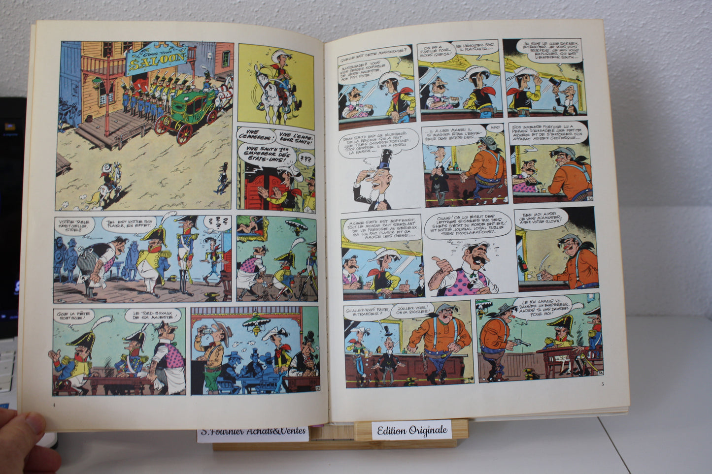 L’empereur Smith – Lucky Luke – Morris Goscinny – Dargaud Editeur - EO – 1976