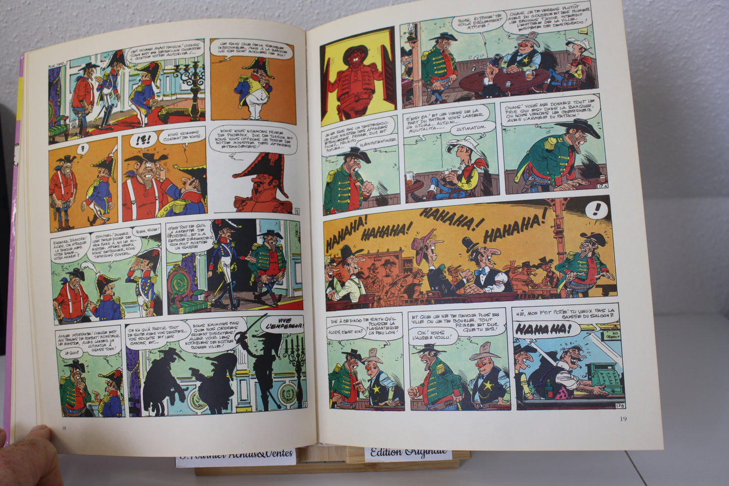 L’empereur Smith – Lucky Luke – Morris Goscinny – Dargaud Editeur - EO – 1976