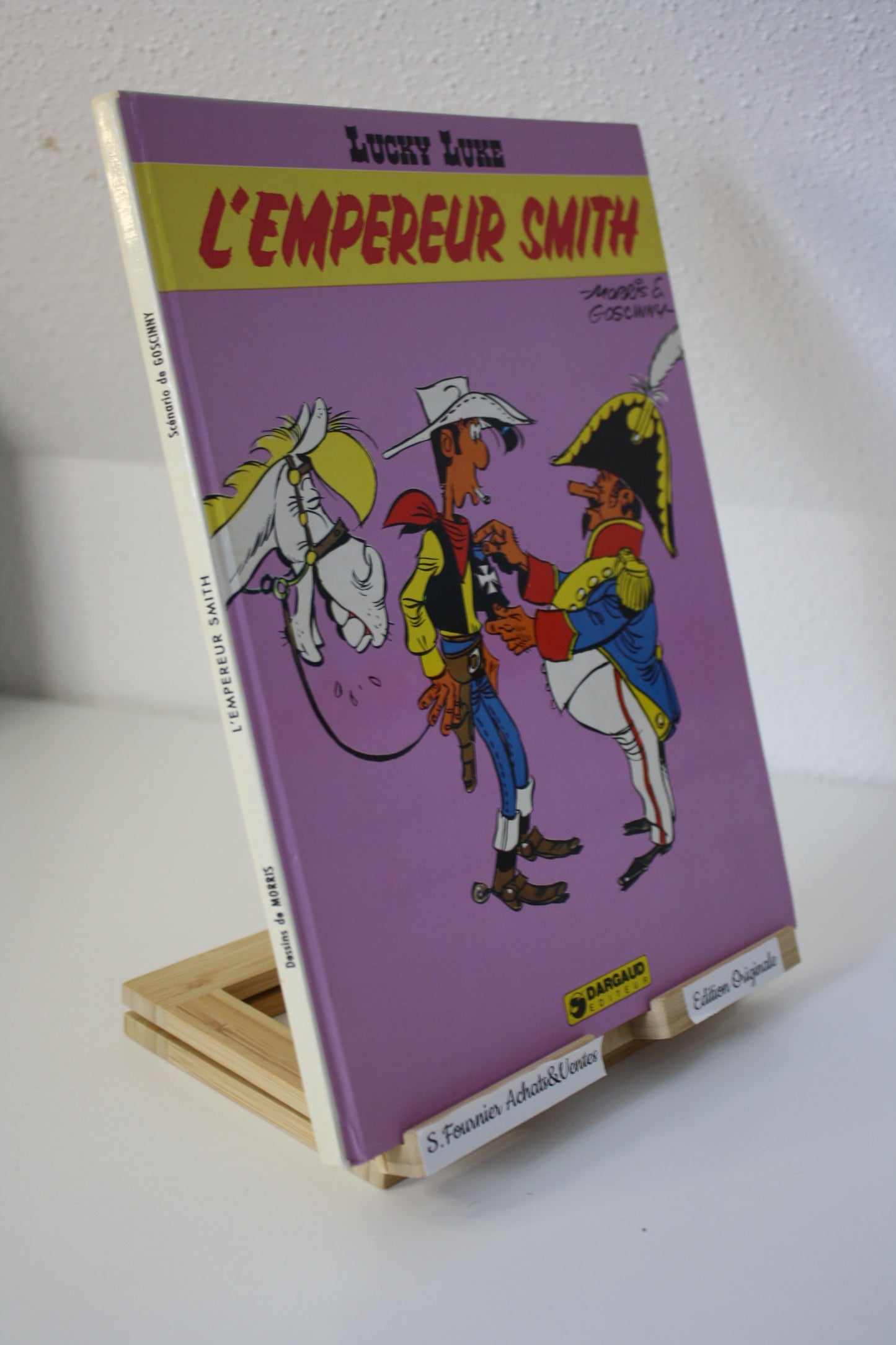 L’empereur Smith – Lucky Luke – Morris Goscinny – Dargaud Editeur - EO – 1976