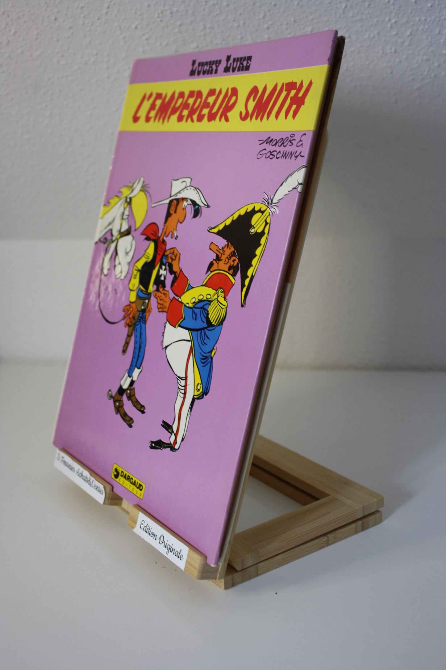 L’empereur Smith – Lucky Luke – Morris Goscinny – Dargaud Editeur - EO – 1976