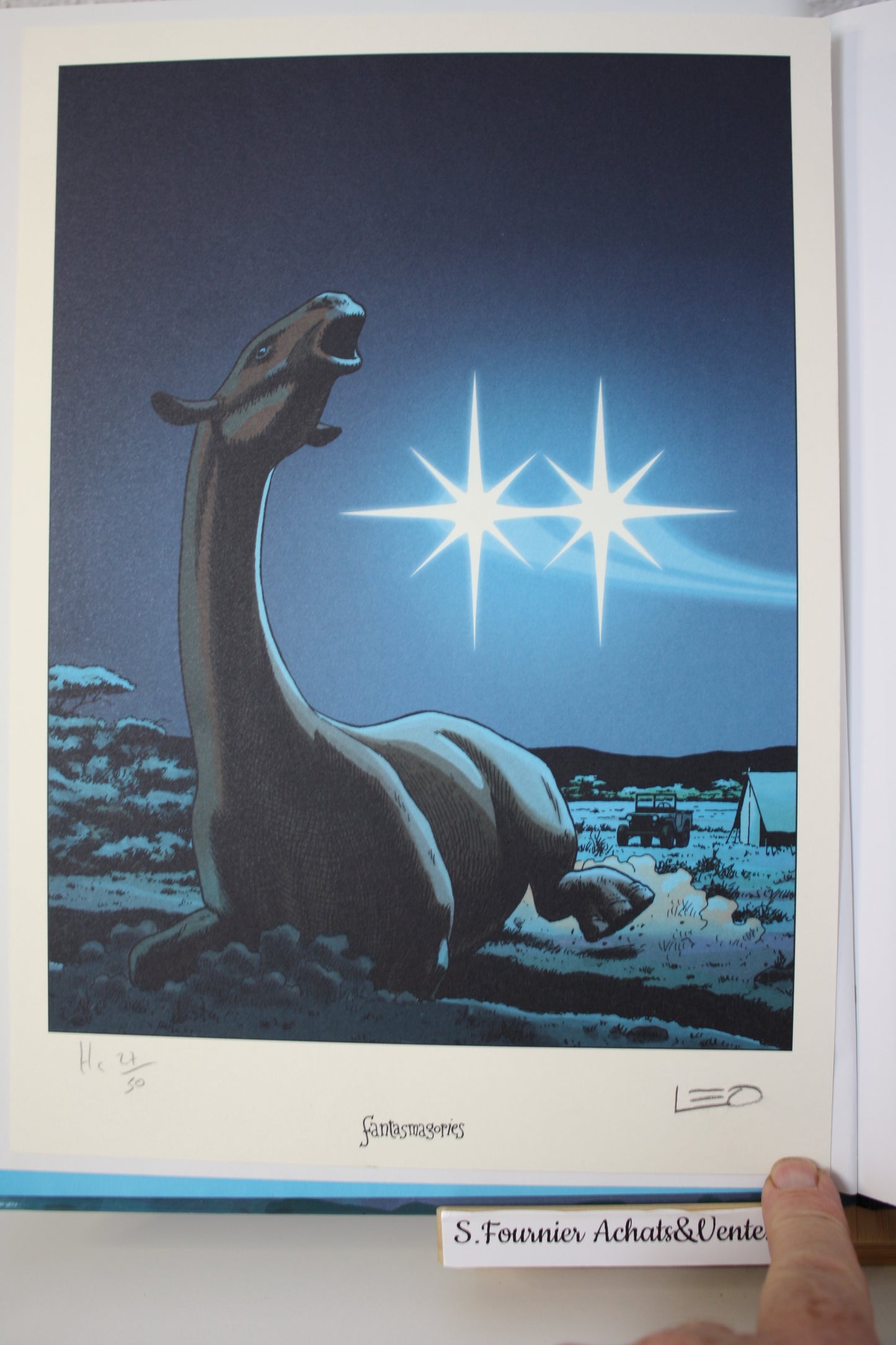 2. Rencontre + Exlibris – Kenya – Léo Rodolphe – Dargaud – EO – 2003 - Exlibris numéroté