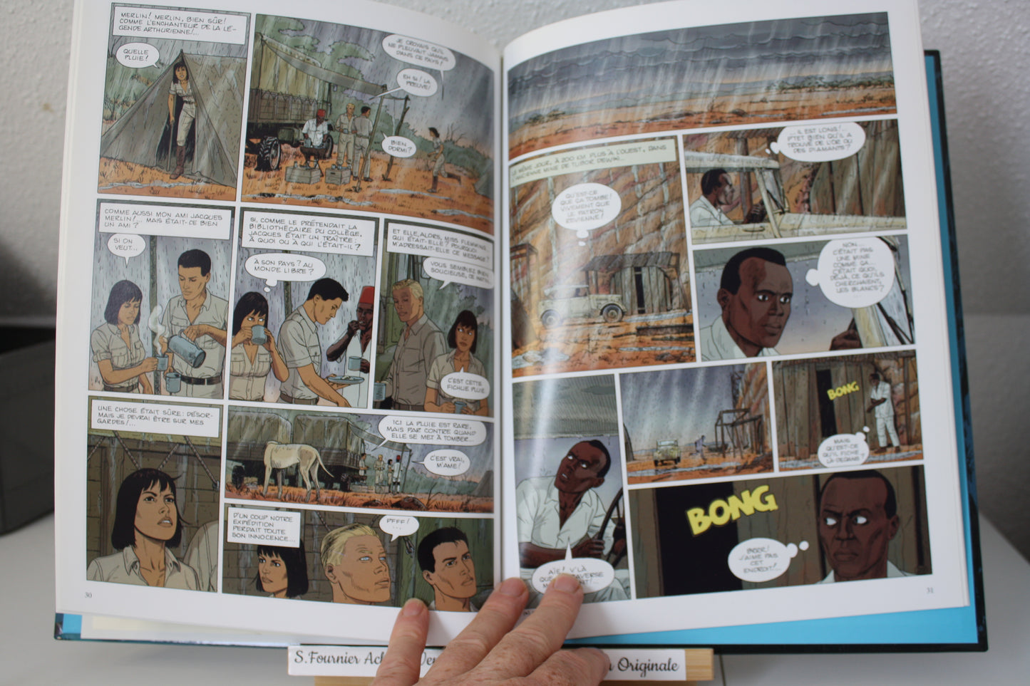 2. Rencontre + Exlibris – Kenya – Léo Rodolphe – Dargaud – EO – 2003 - Exlibris numéroté