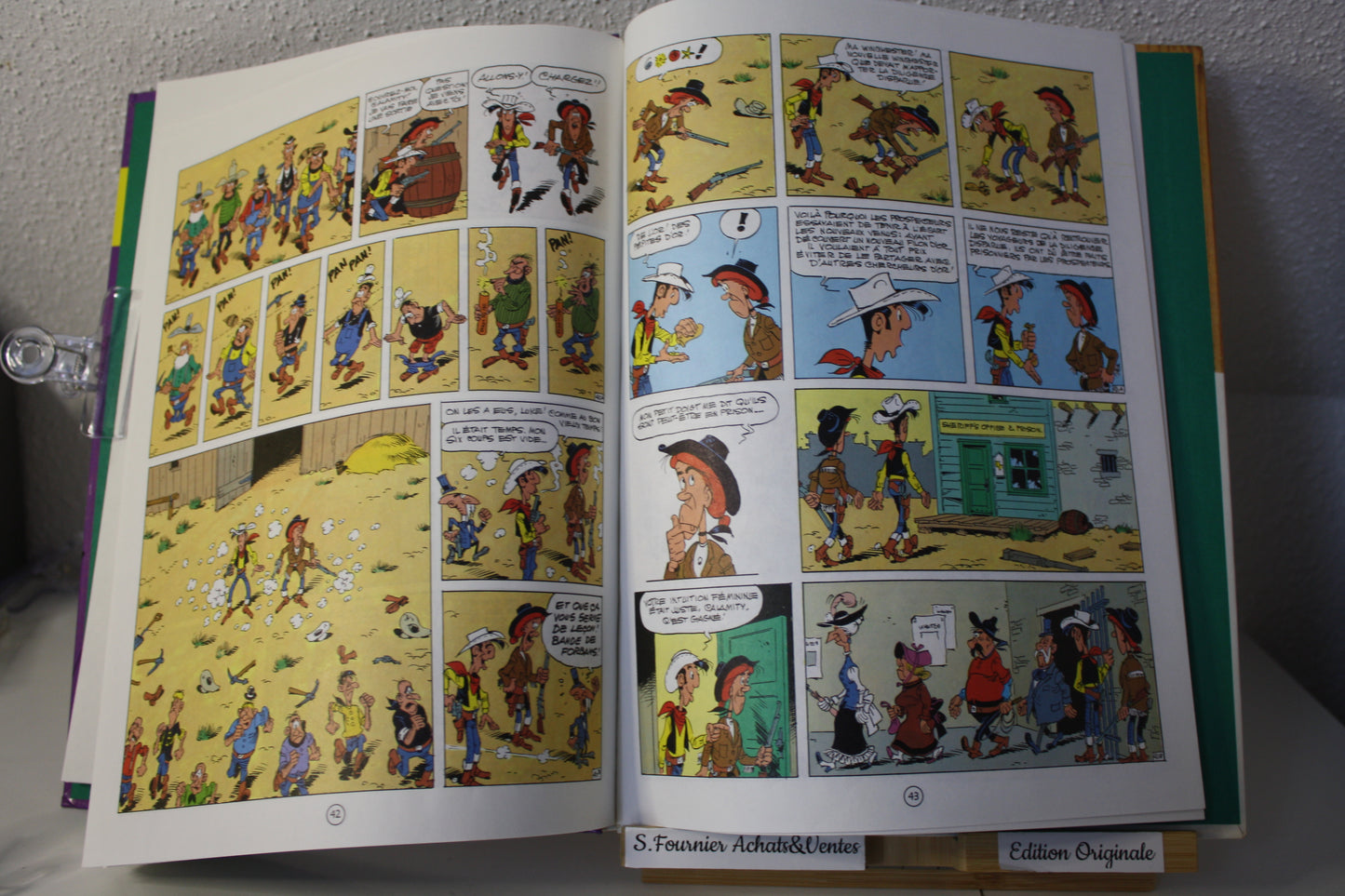 Chasse aux Fantômes – Lucky Luke – Morris Hartog Van Banda – Lucky production – EO – 1992