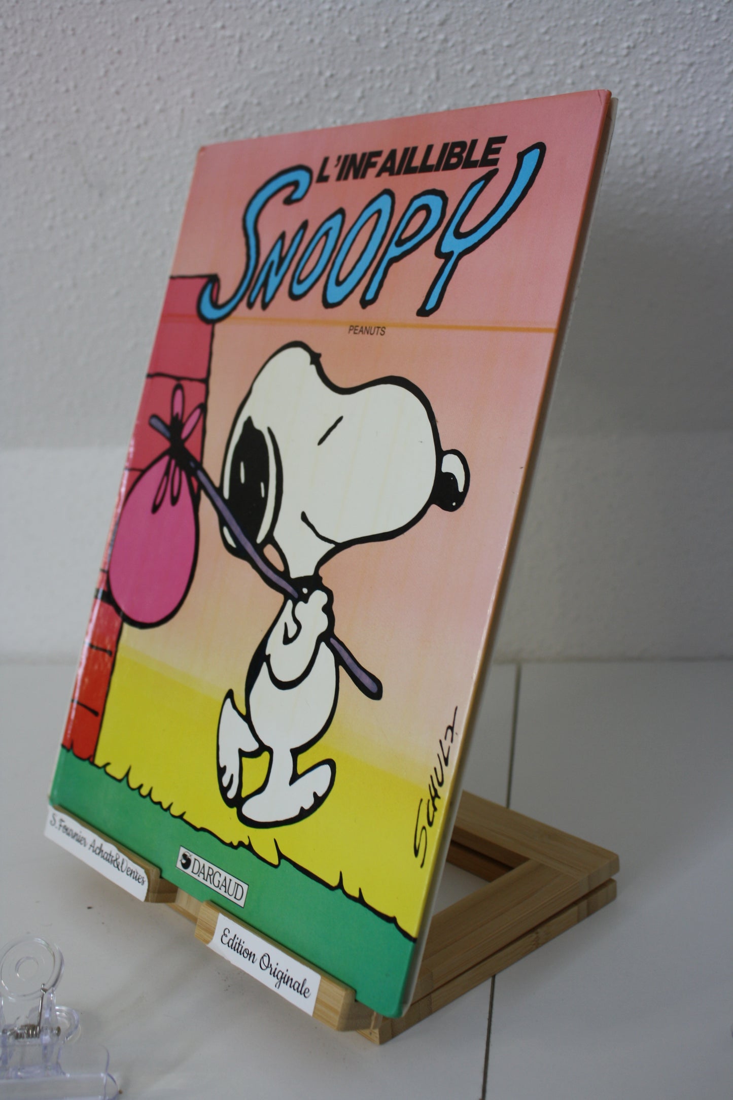 L’infaillible – Snoopy – Schulz – Dargaud – EO – 1984