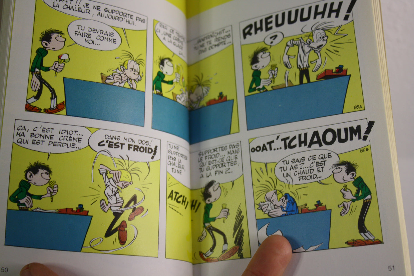 Gala de Gaffes – Gaston – Franquin Jidéhem – J’ai Lu BD – Réédition – 1996