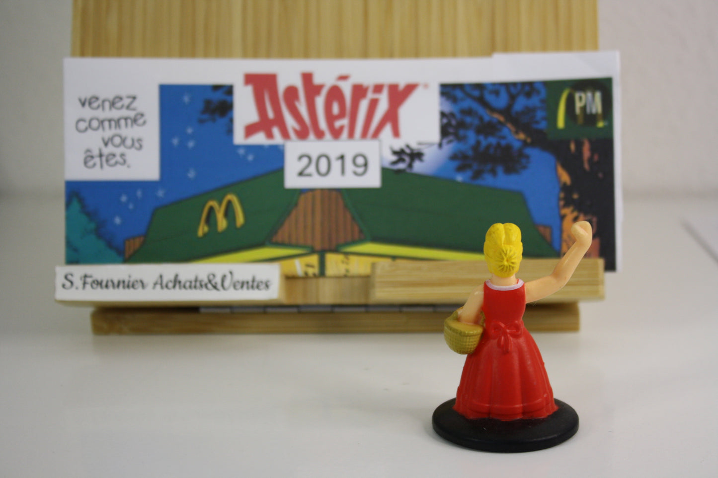Figurine Mme Cetautomatix– Astérix - Mac Donald – 60 ans – Objet dérivé – 2019