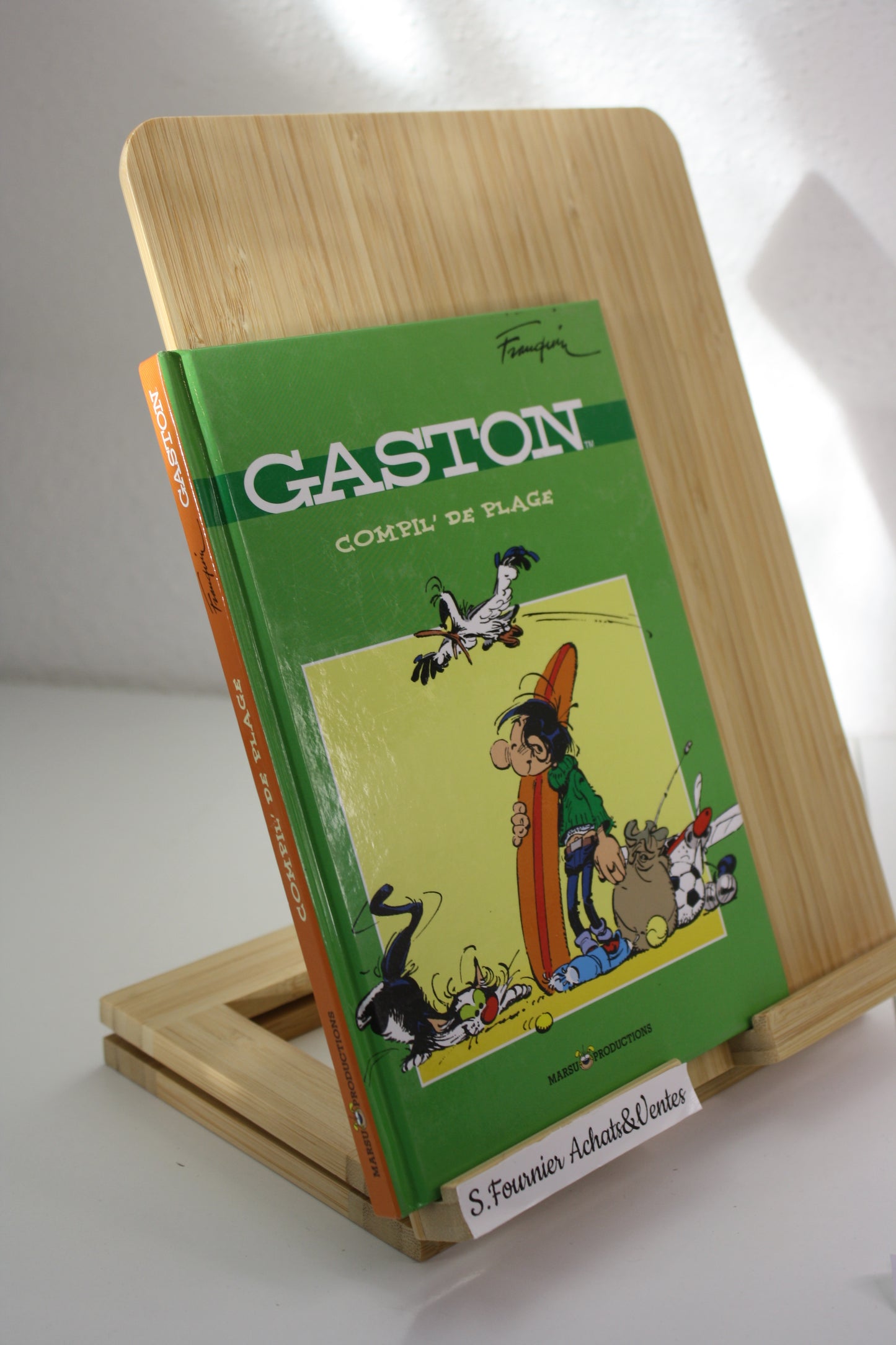 Compil de plage – Gaston – Franquin – Marsu produuction – Edition publicitaire – 2009 - Total