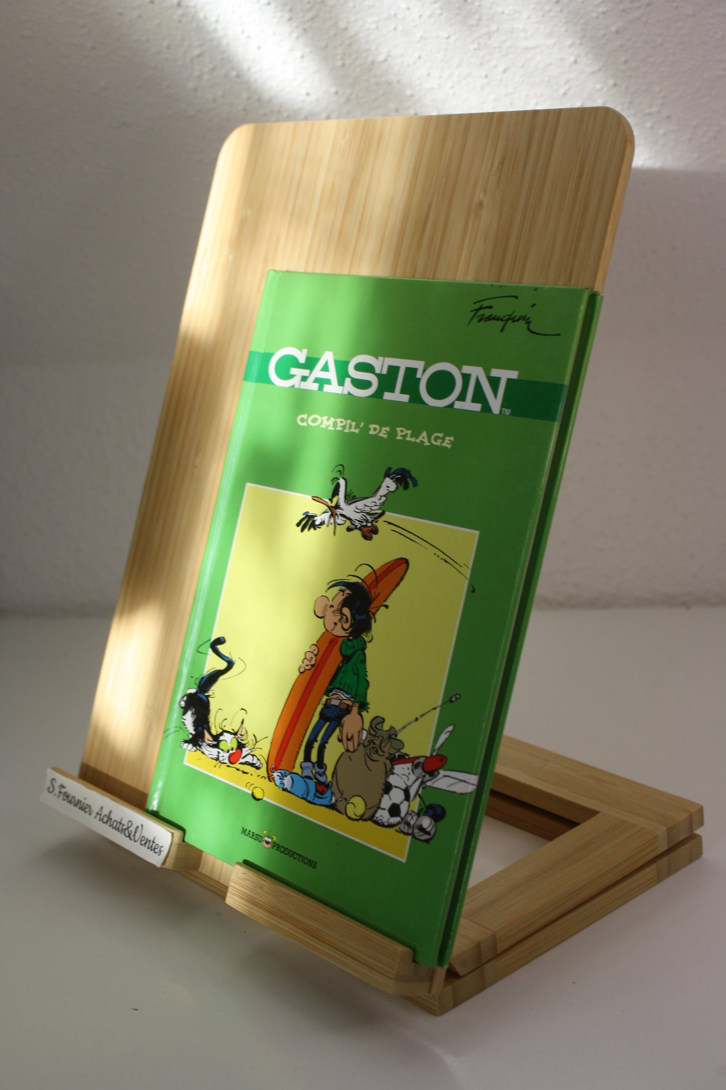 Compil de plage – Gaston – Franquin – Marsu produuction – Edition publicitaire – 2009 - Total