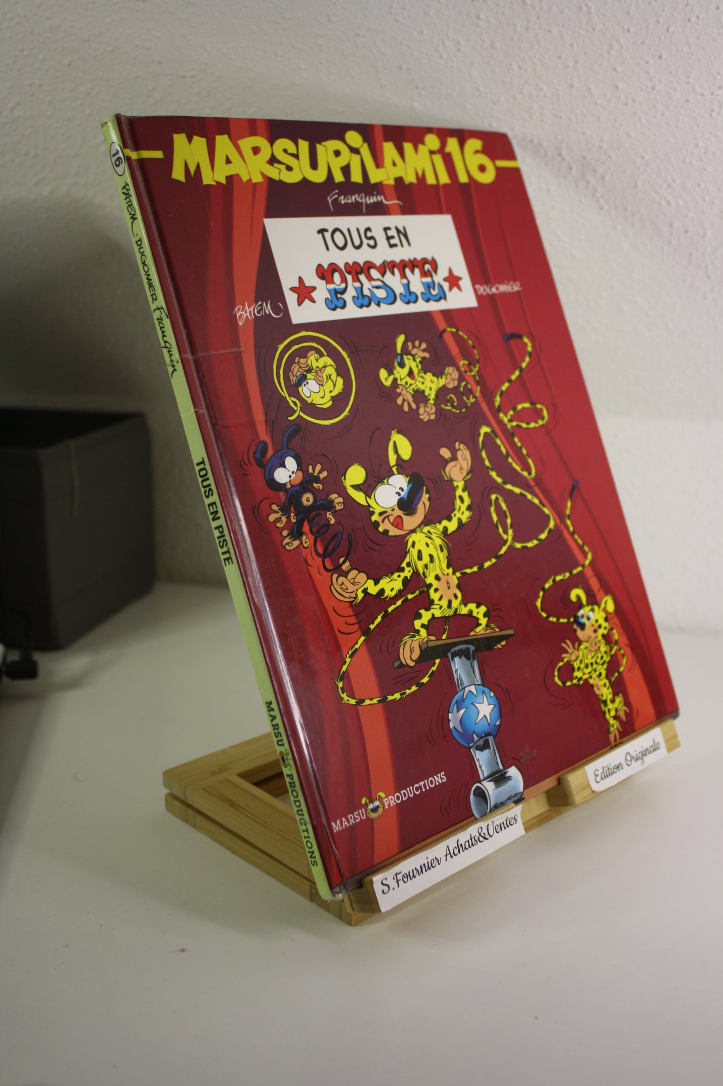 Tous en piste – Marsupilami – Franquin Batem Dugomier – Marsuproduction – EO – 2003