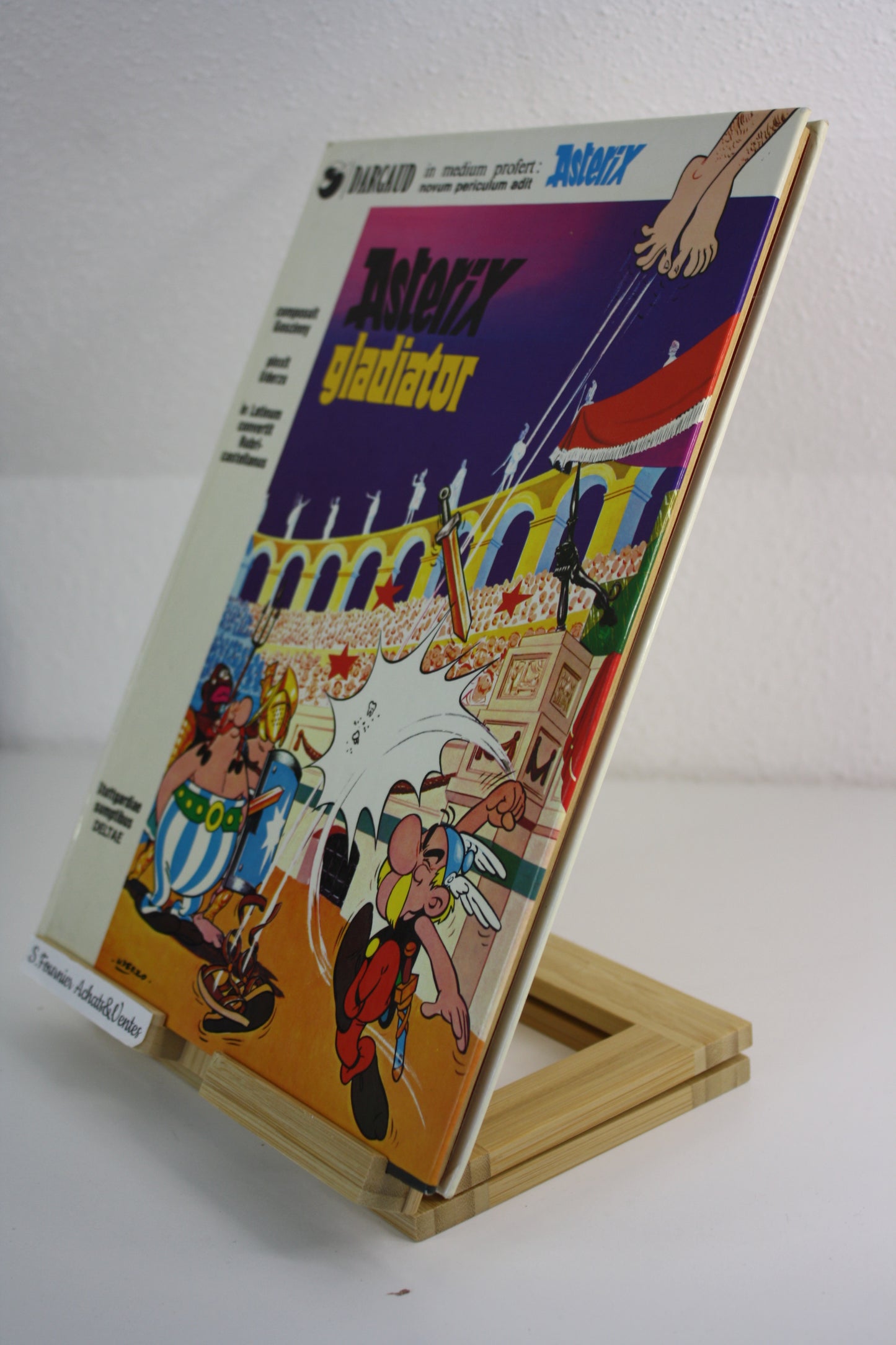 Astérix Gladiator – Astérix – Goscinny Uderzo – Deltae – EO – 1977 – Version Allemande en Latin