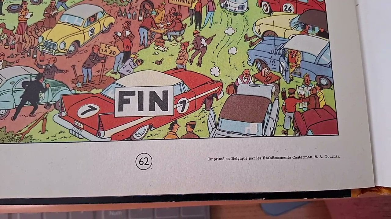 Coke_en_stock – Tintin – Hergé – Casterman – Réédition – 1963 – B33