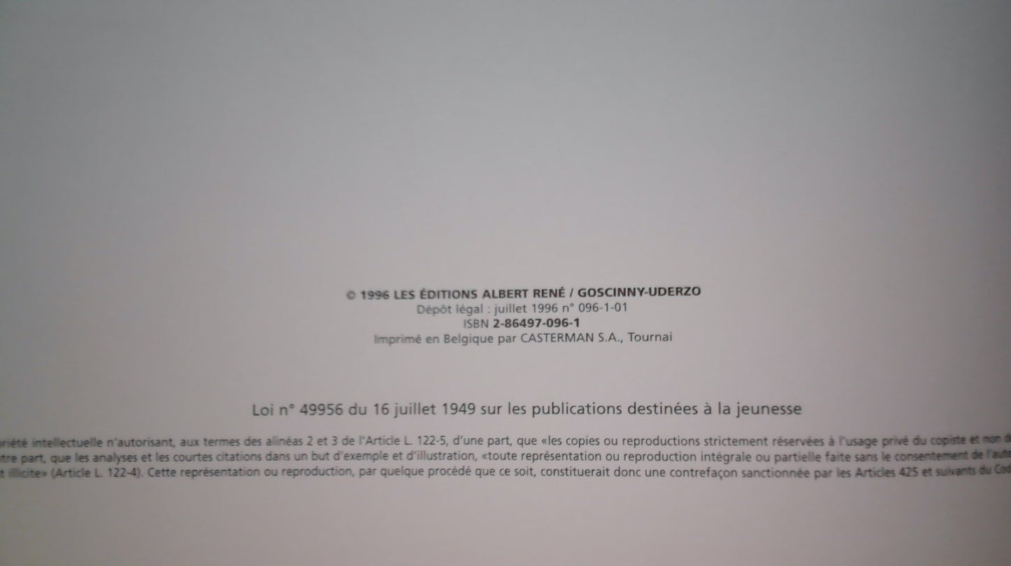 La galère d’obelix – Astérix – Goscinny Uderzo – Albert René – EO – 1996