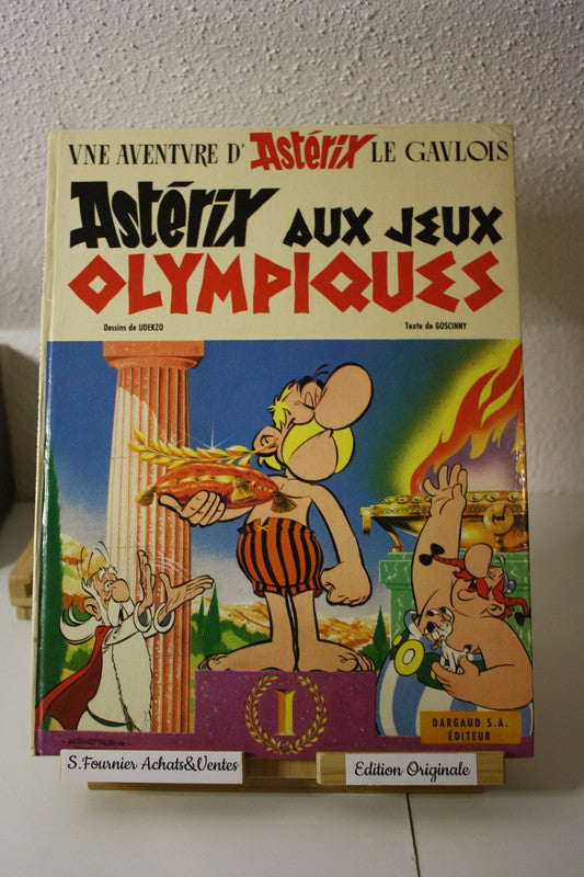 Astérix aux jeux olympique – Astérix - Uderzo Goscinny - Dargaud - EO - 1968