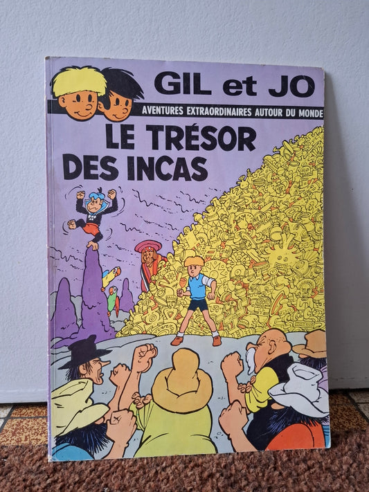 Le trésor des Incas – Gil et Jo – Nys Jef – EuroPress – EO – 1977