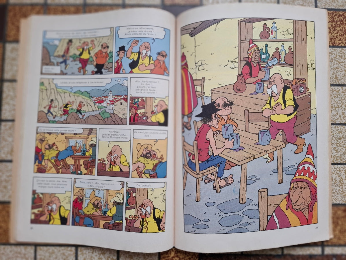 Le trésor des Incas – Gil et Jo – Nys Jef – EuroPress – EO – 1977